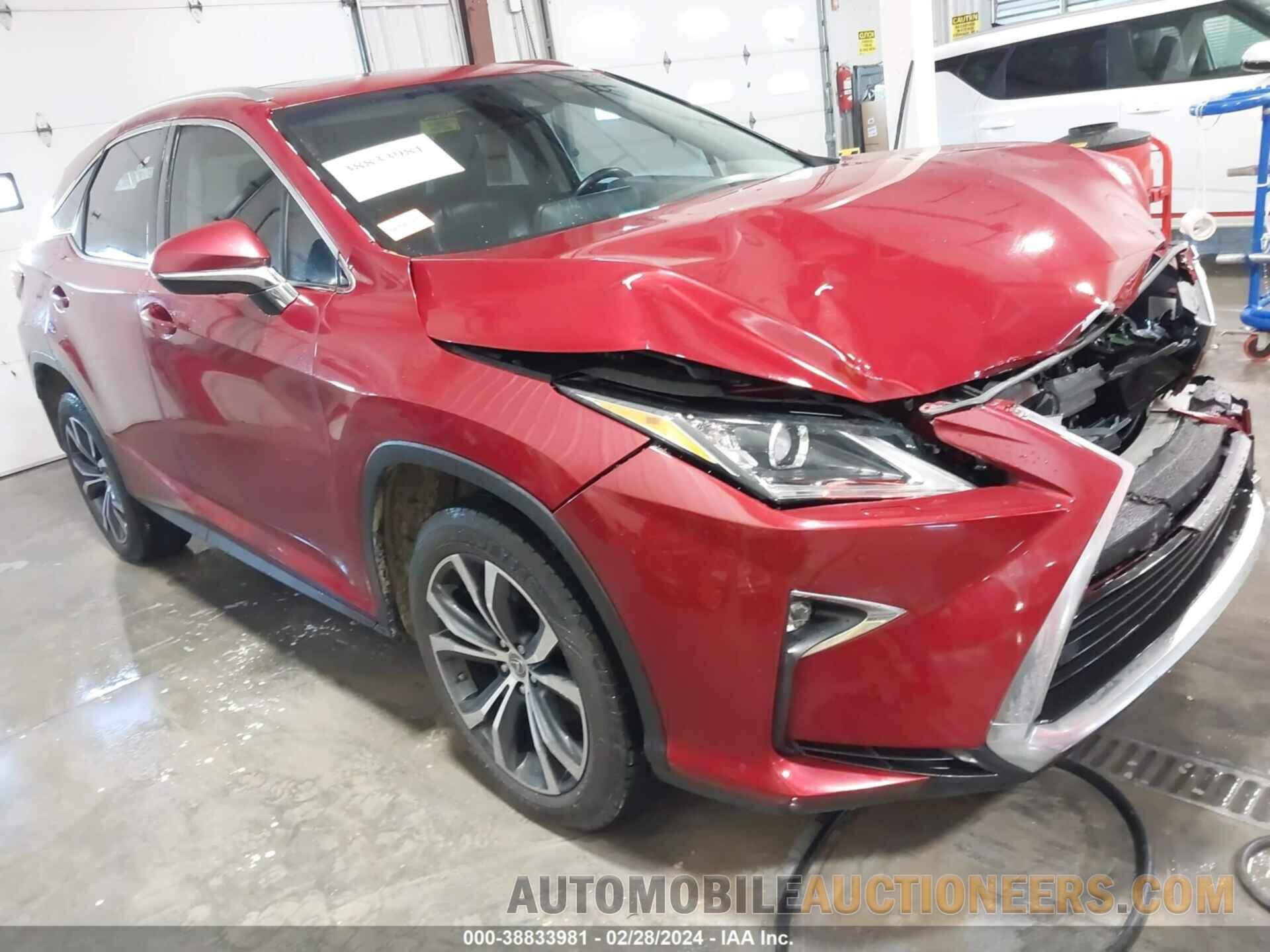 2T2BZMCA7HC134608 LEXUS RX 350 2017