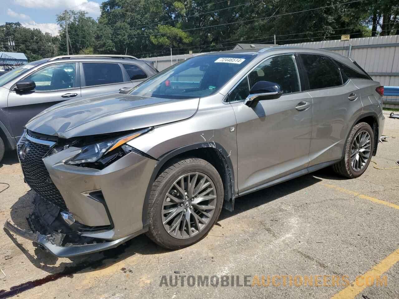 2T2BZMCA7JC166559 LEXUS RX350 2018