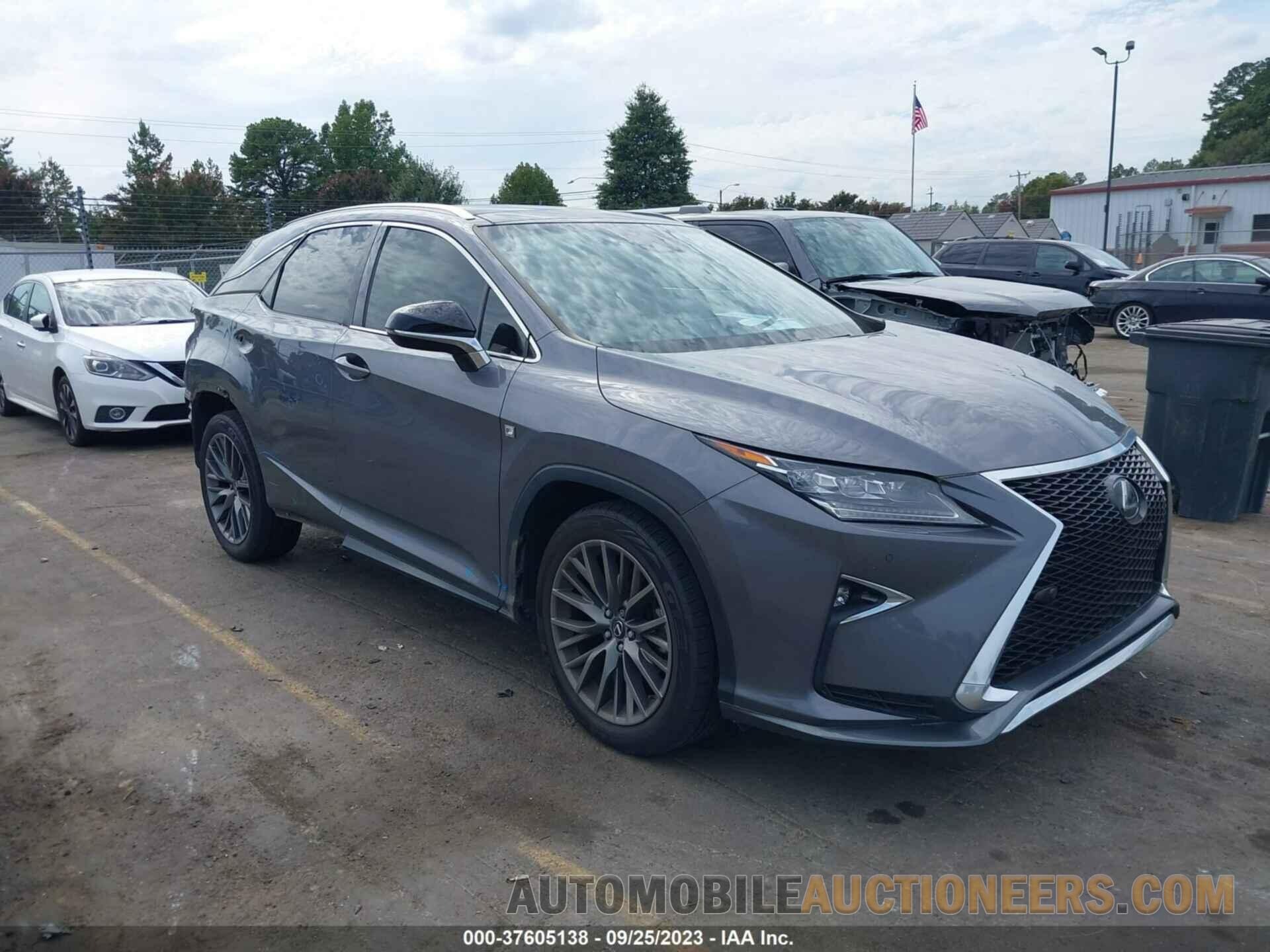 2T2BZMCA7KC167535 LEXUS RX 2019