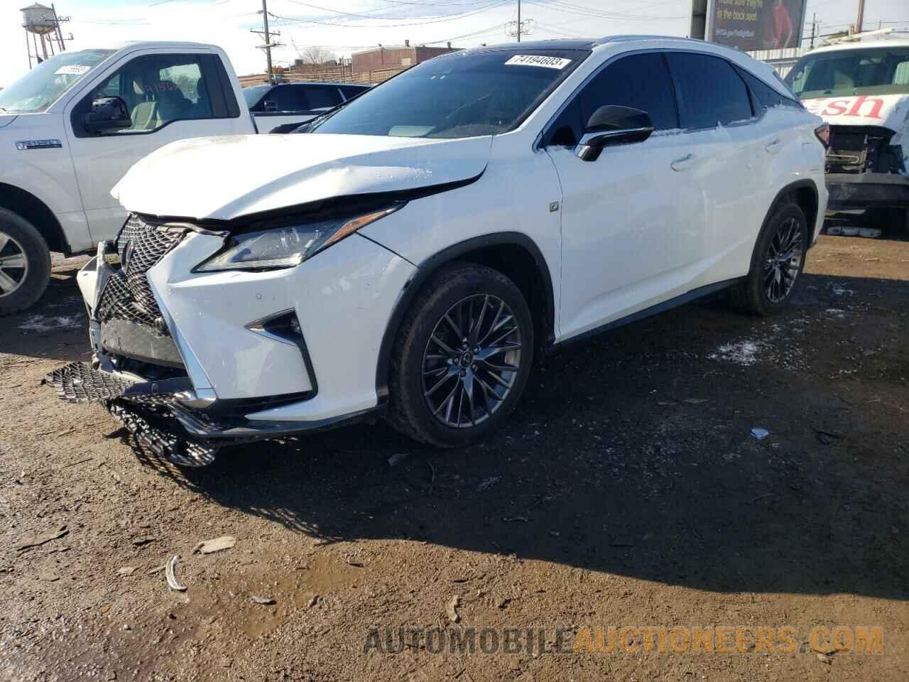 2T2BZMCA7KC171407 LEXUS RX350 2019