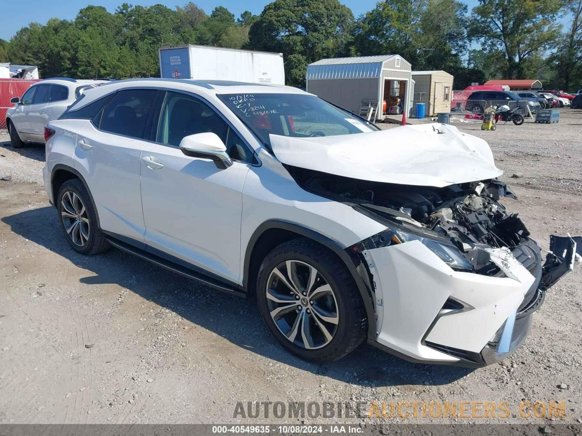 2T2BZMCA7KC188241 LEXUS RX 350 2019