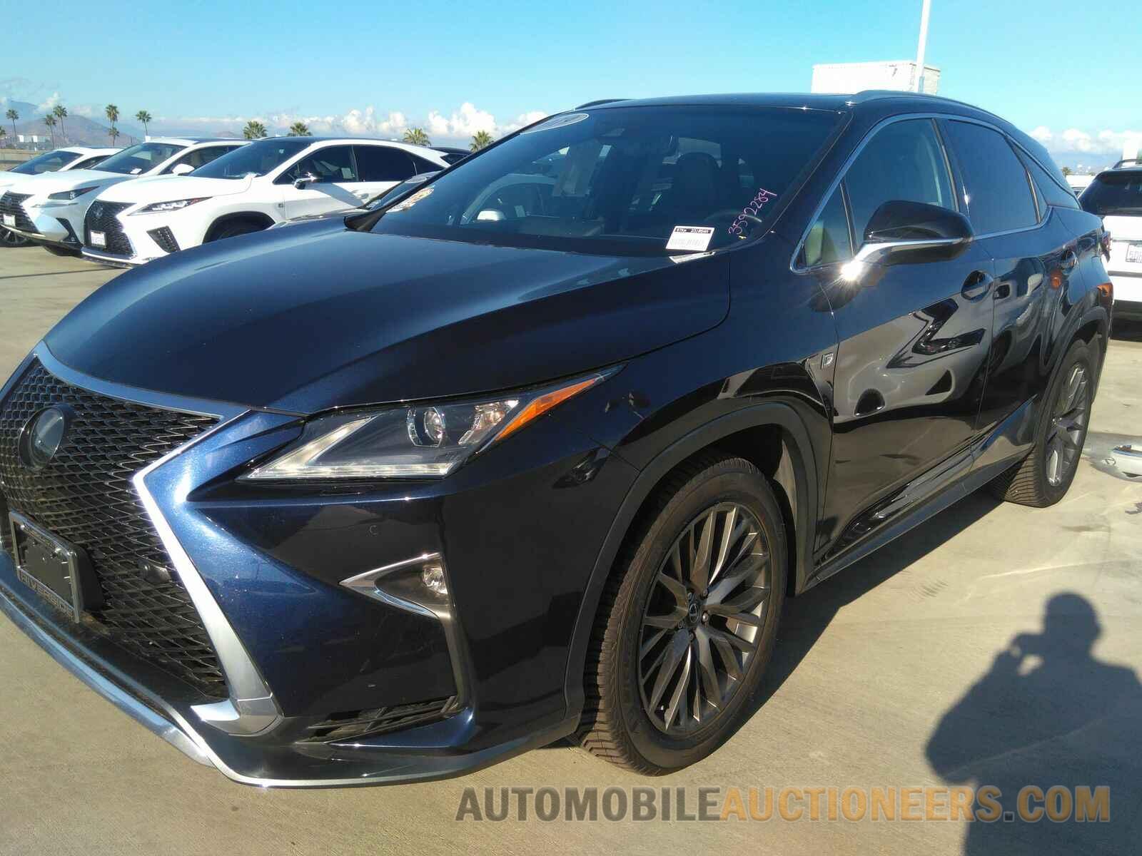 2T2BZMCA7KC210304 Lexus RX RX 2019