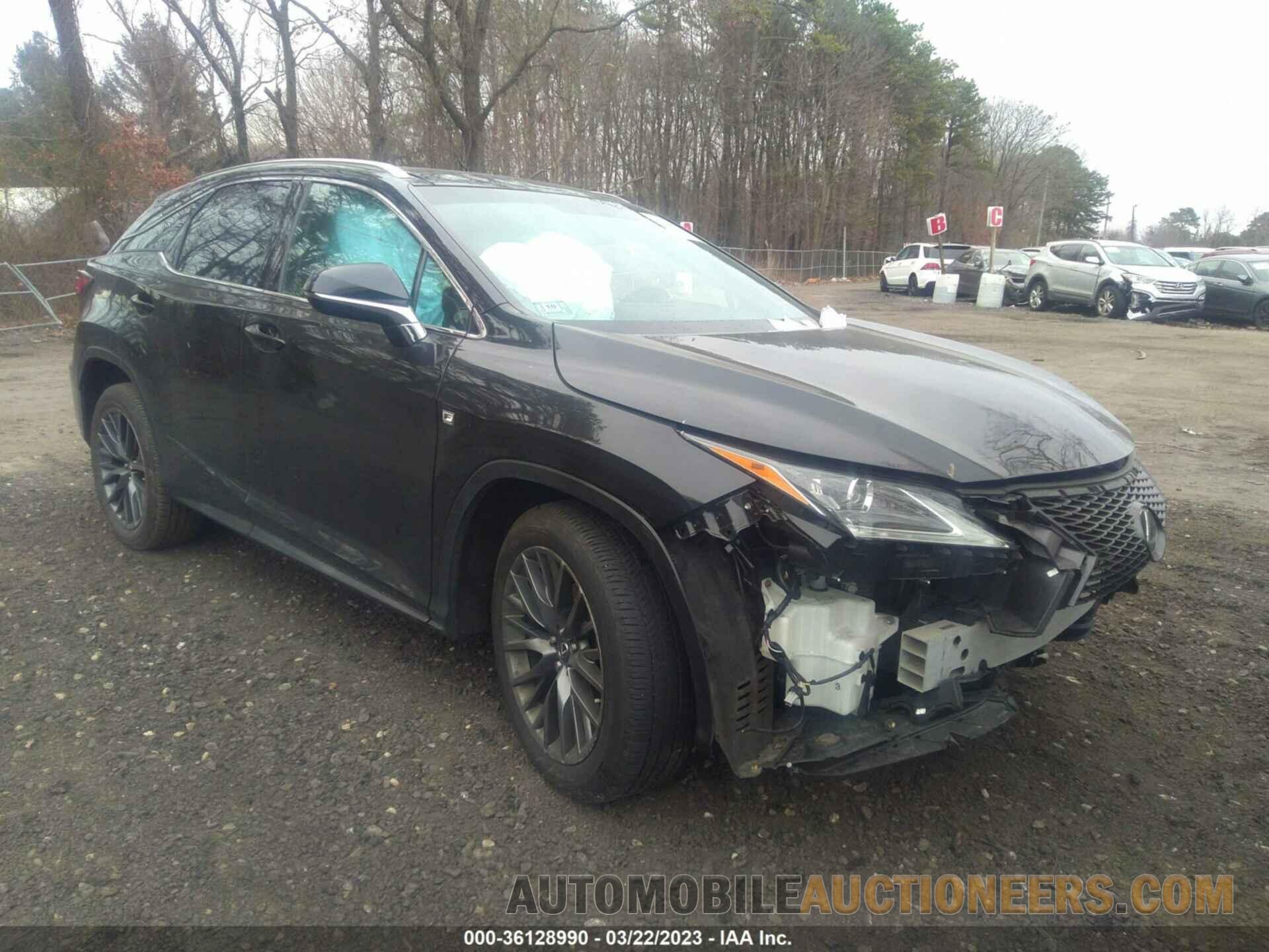 2T2BZMCA8GC004447 LEXUS RX 350 2016