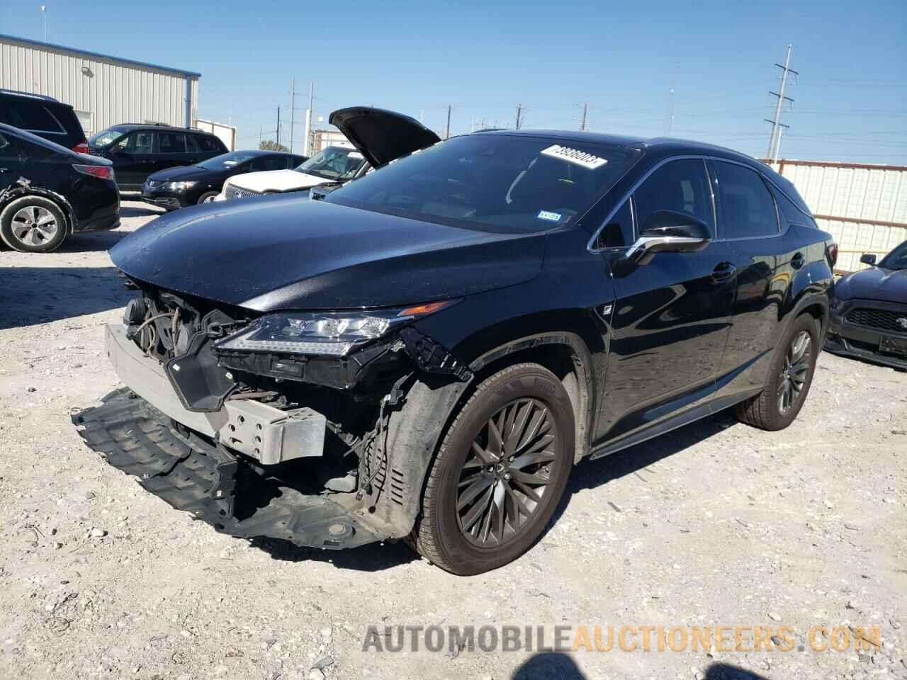 2T2BZMCA8GC006618 LEXUS RX350 2016