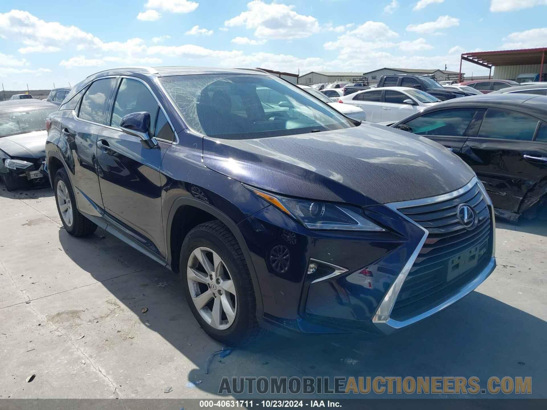 2T2BZMCA8GC015142 LEXUS RX 350 2016