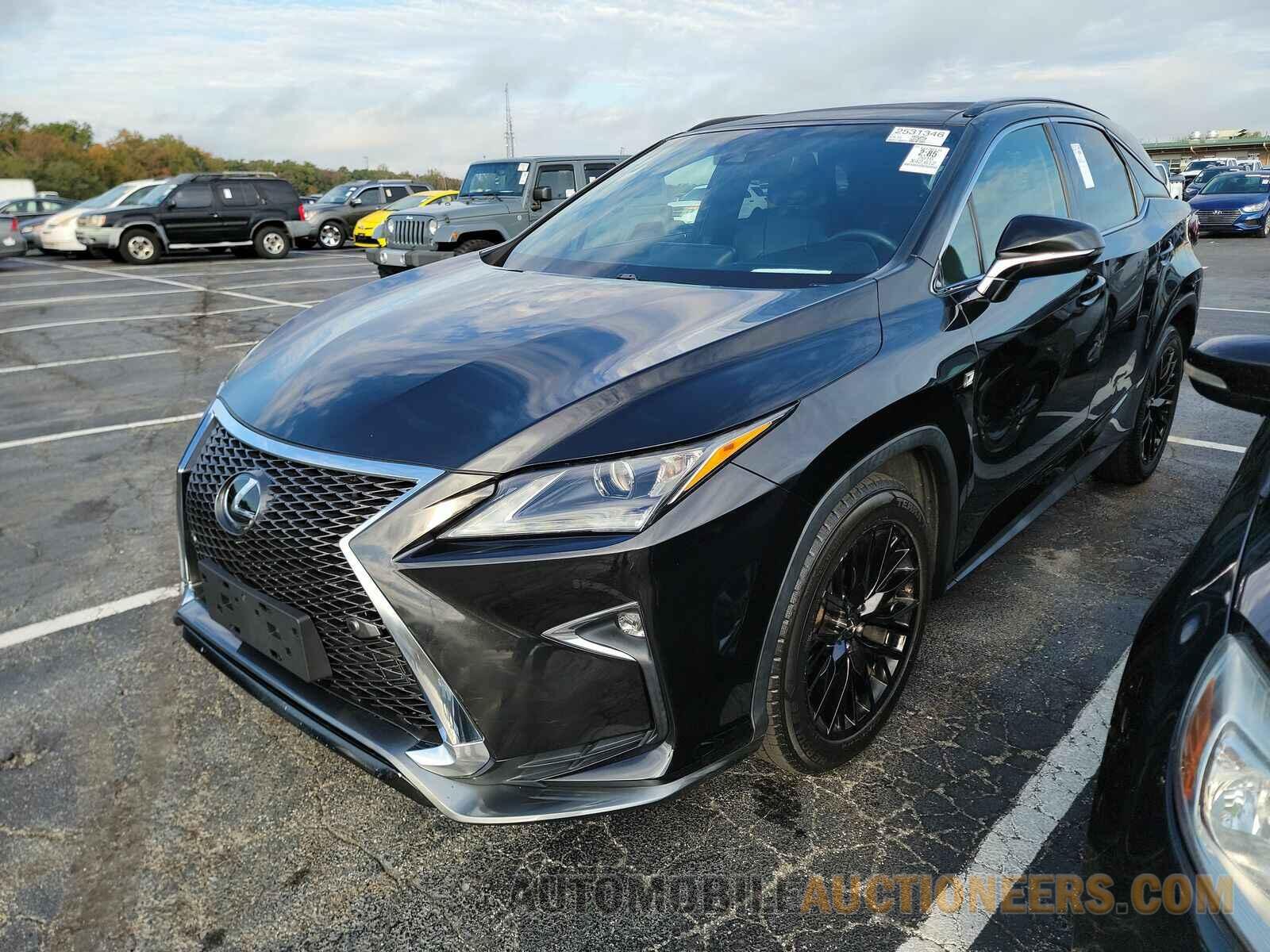 2T2BZMCA8GC026030 Lexus RX 350 2016