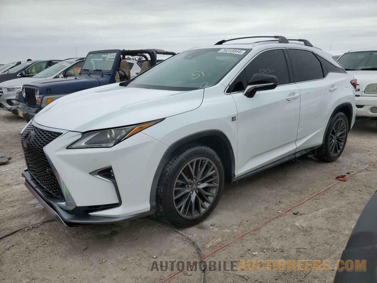 2T2BZMCA8GC047573 LEXUS RX350 2016