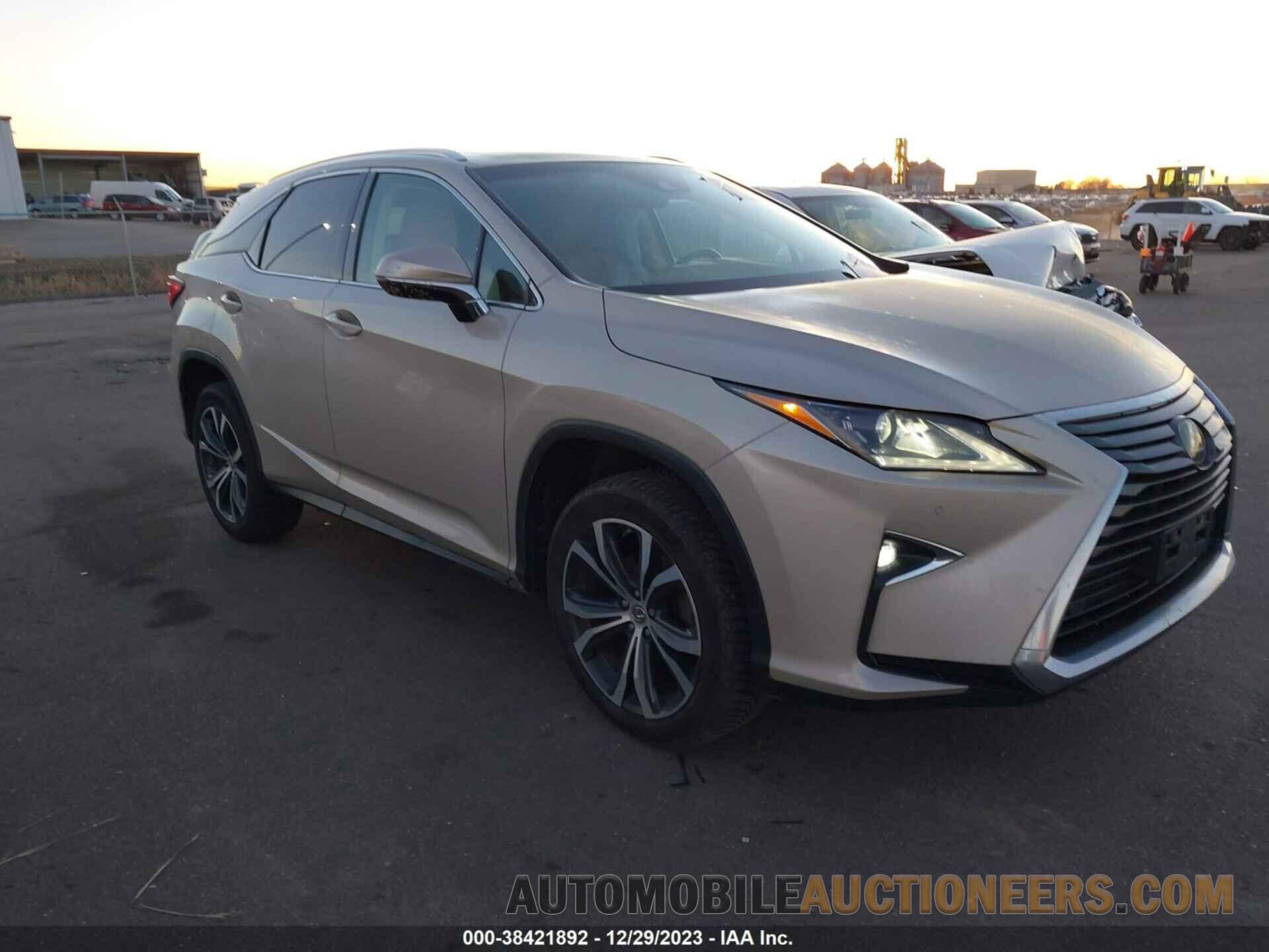 2T2BZMCA8GC050697 LEXUS RX 350 2016