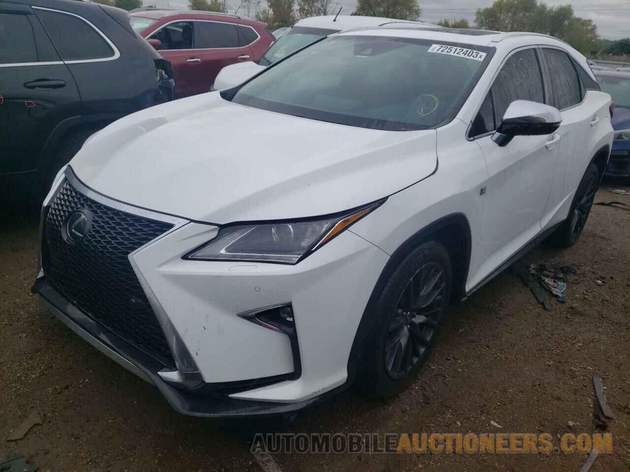 2T2BZMCA8HC065511 LEXUS RX350 2017