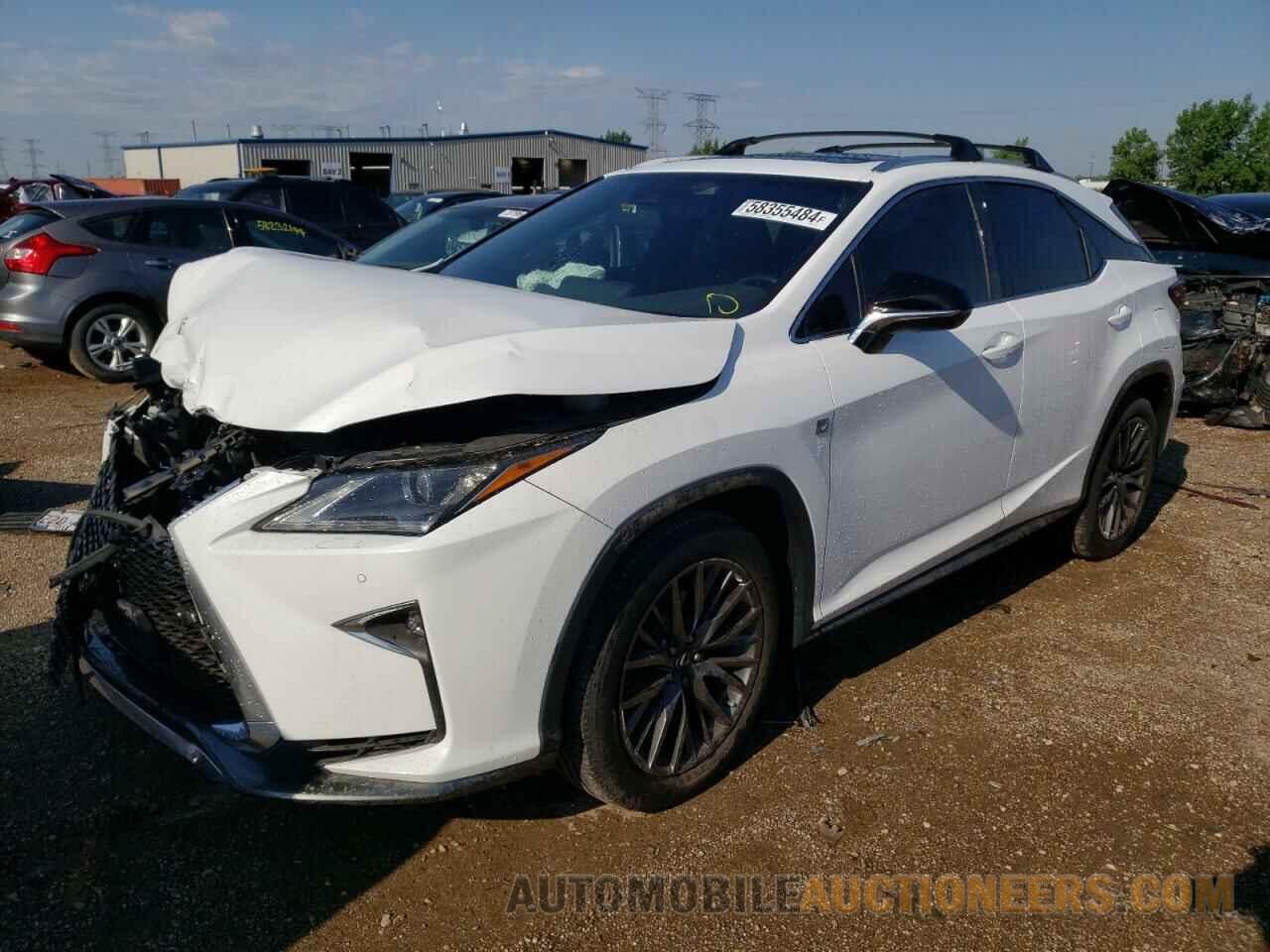 2T2BZMCA8HC072717 LEXUS RX350 2017