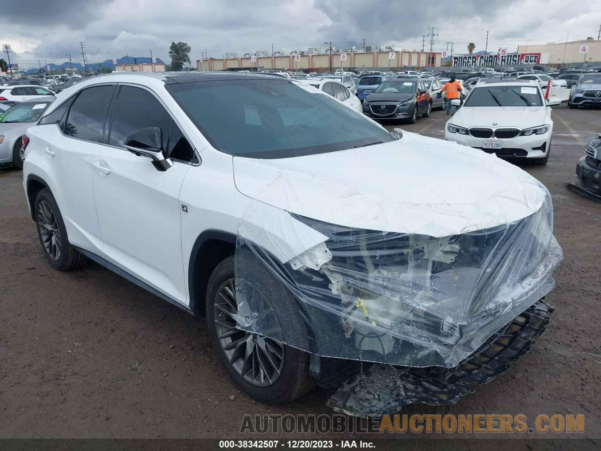 2T2BZMCA8HC086343 LEXUS RX 350 2017