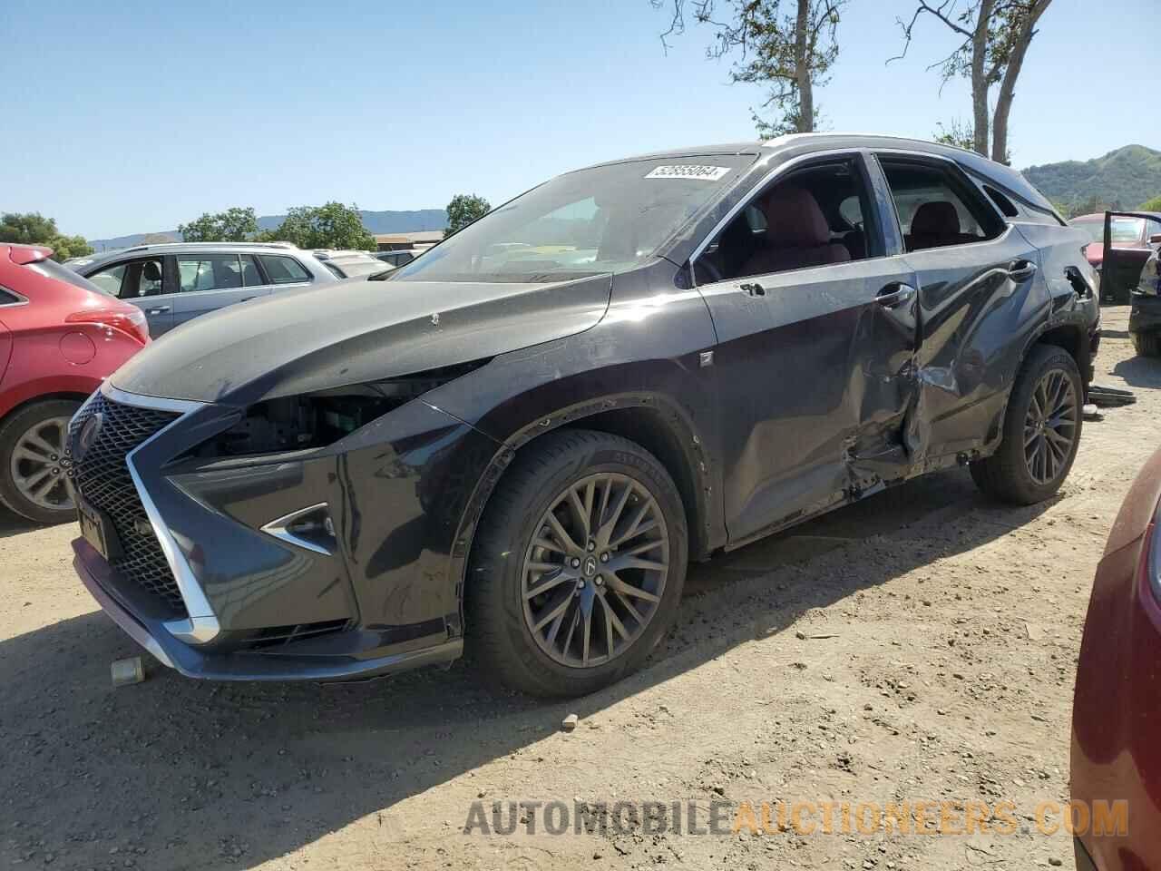 2T2BZMCA8HC094894 LEXUS RX350 2017