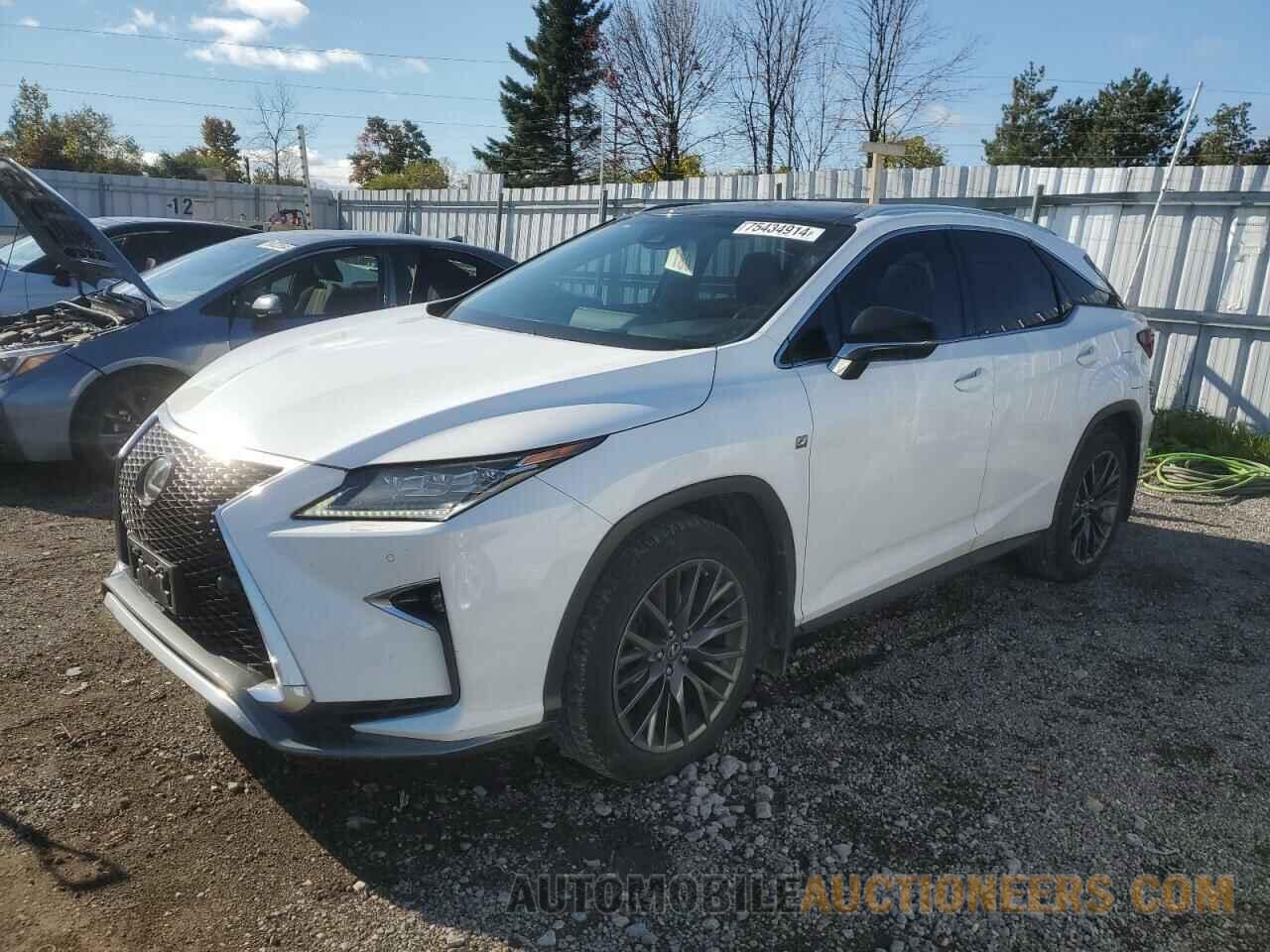 2T2BZMCA8HC100516 LEXUS RX350 2017