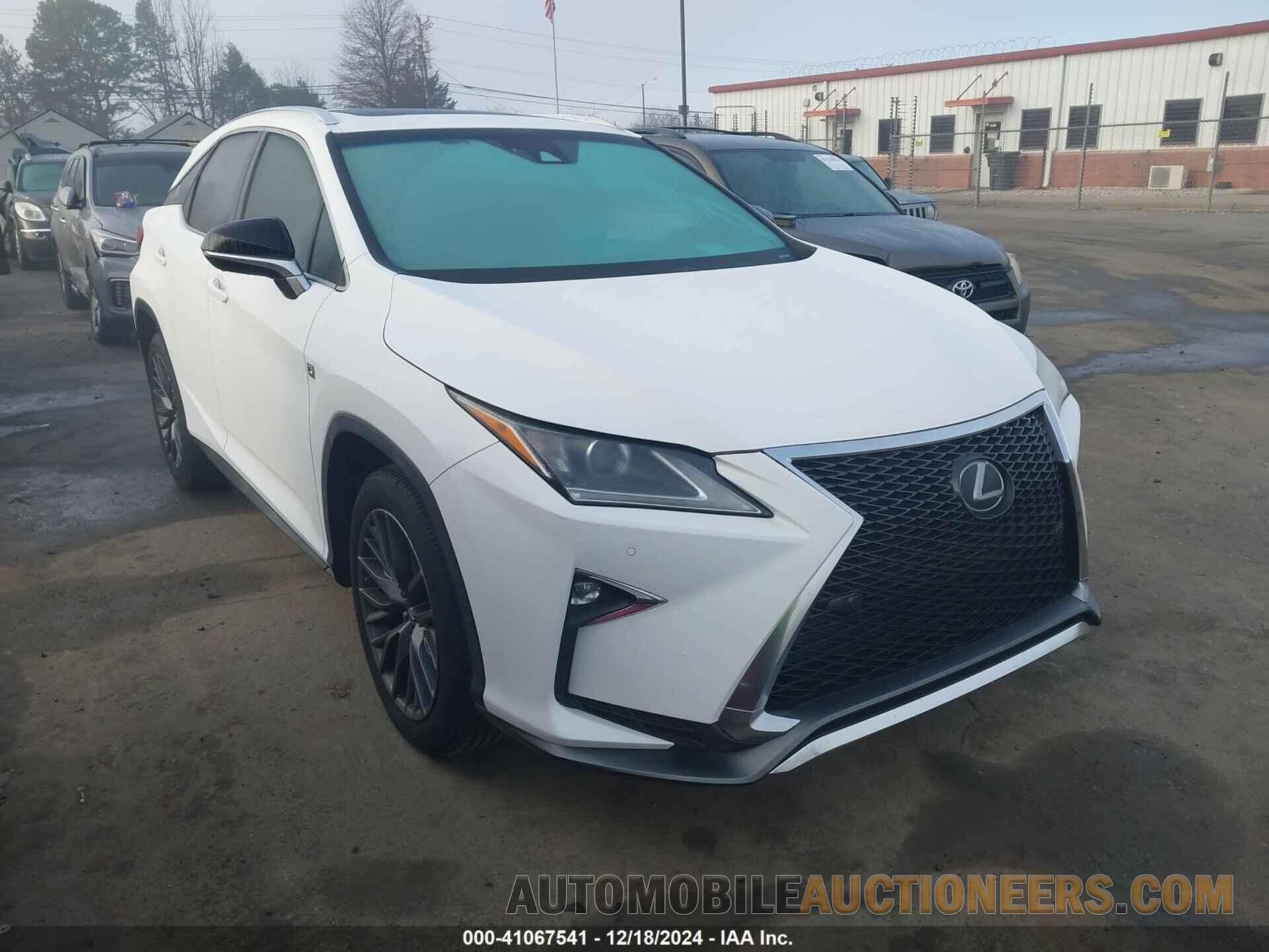 2T2BZMCA8HC121074 LEXUS RX 2017