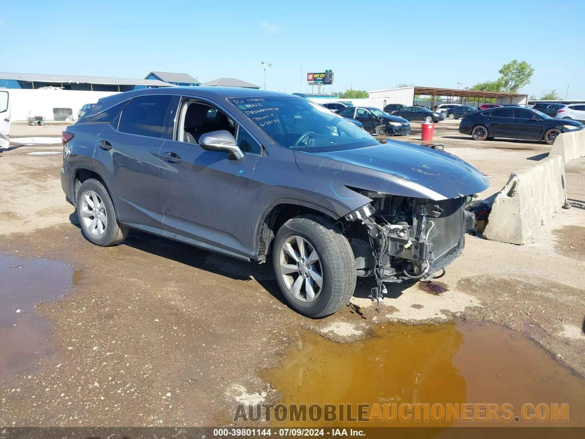 2T2BZMCA8HC134116 LEXUS RX 350 2017