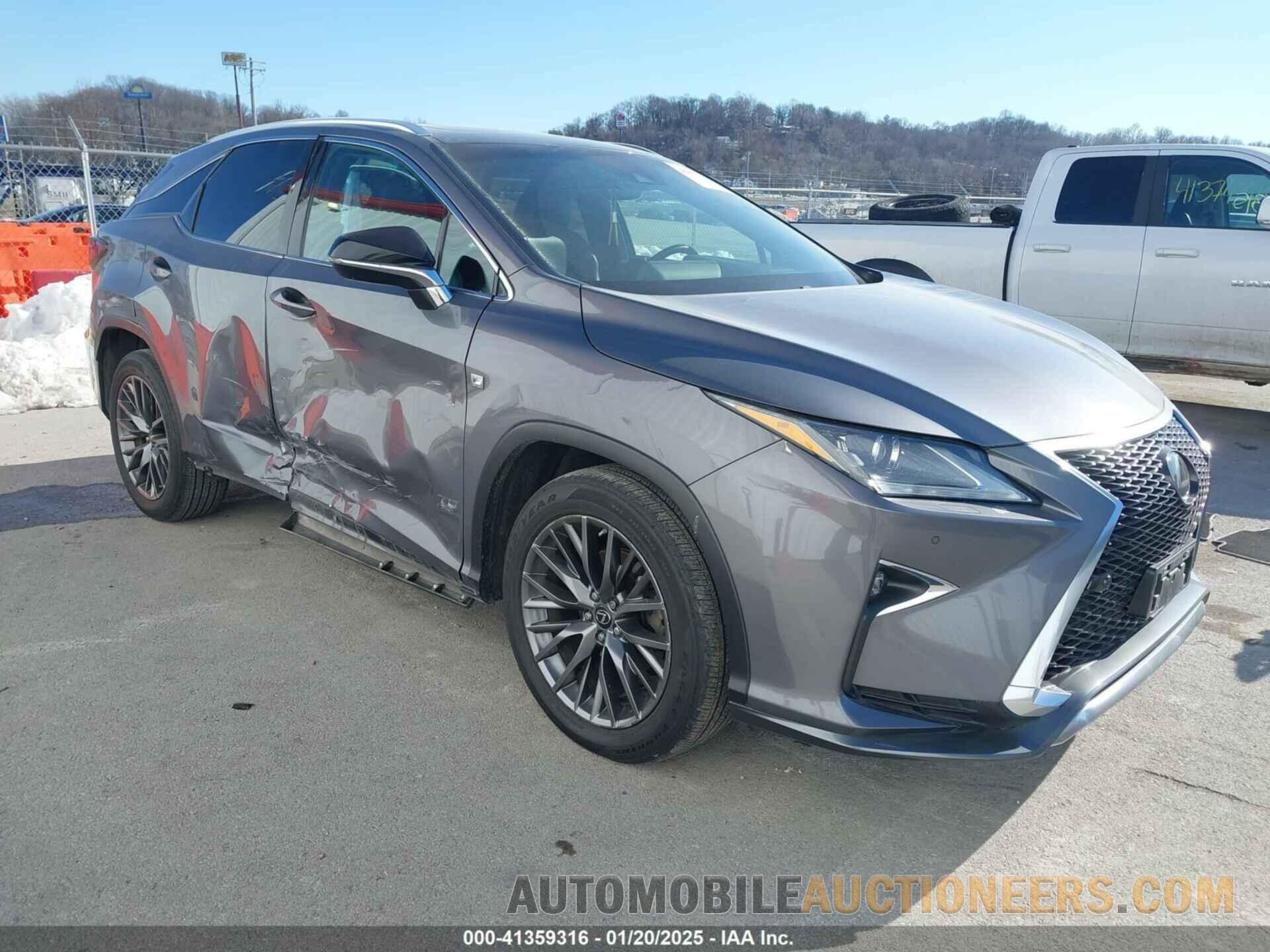 2T2BZMCA8JC135823 LEXUS RX 350 2018