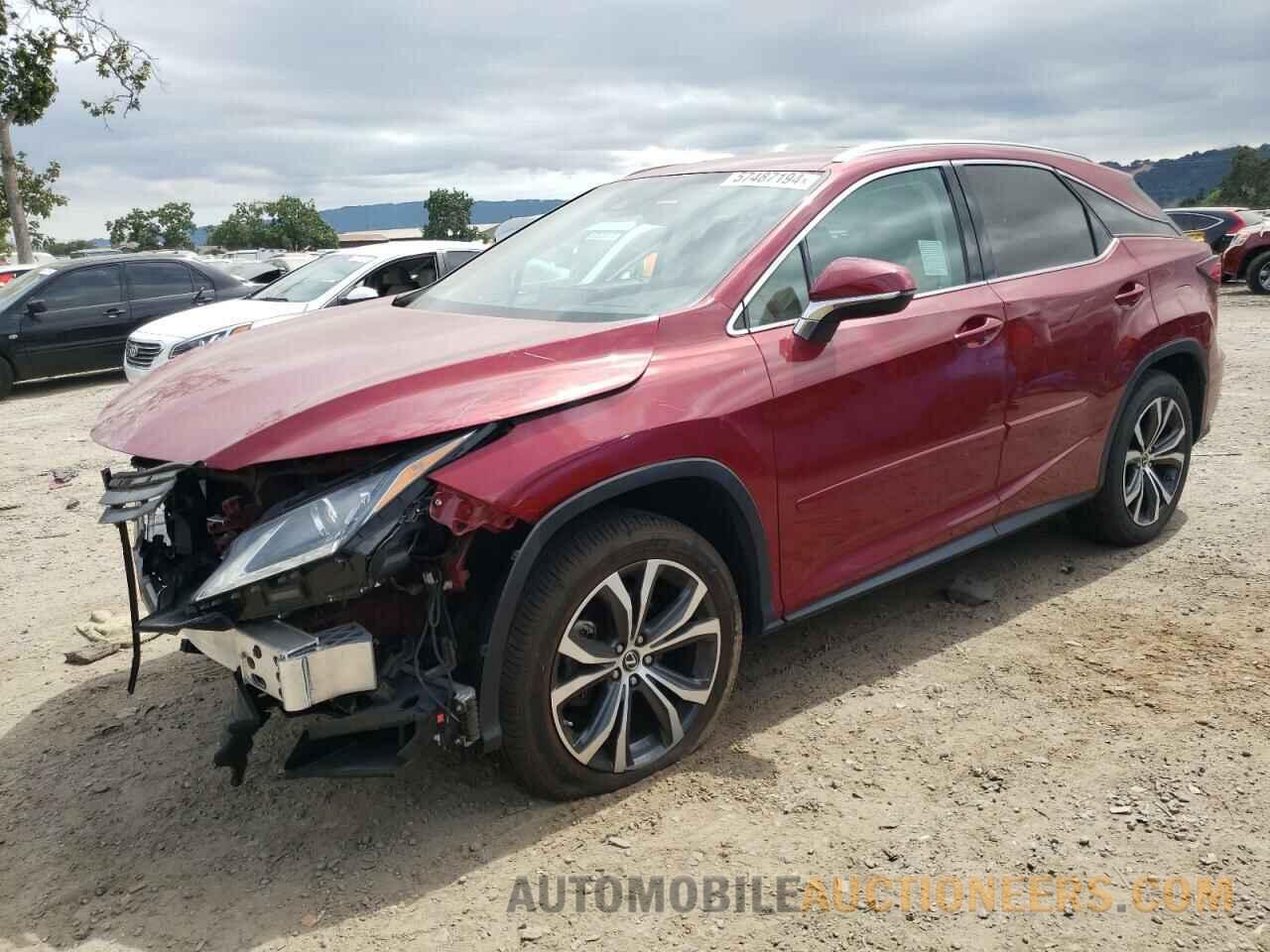 2T2BZMCA8JC149284 LEXUS RX350 2018