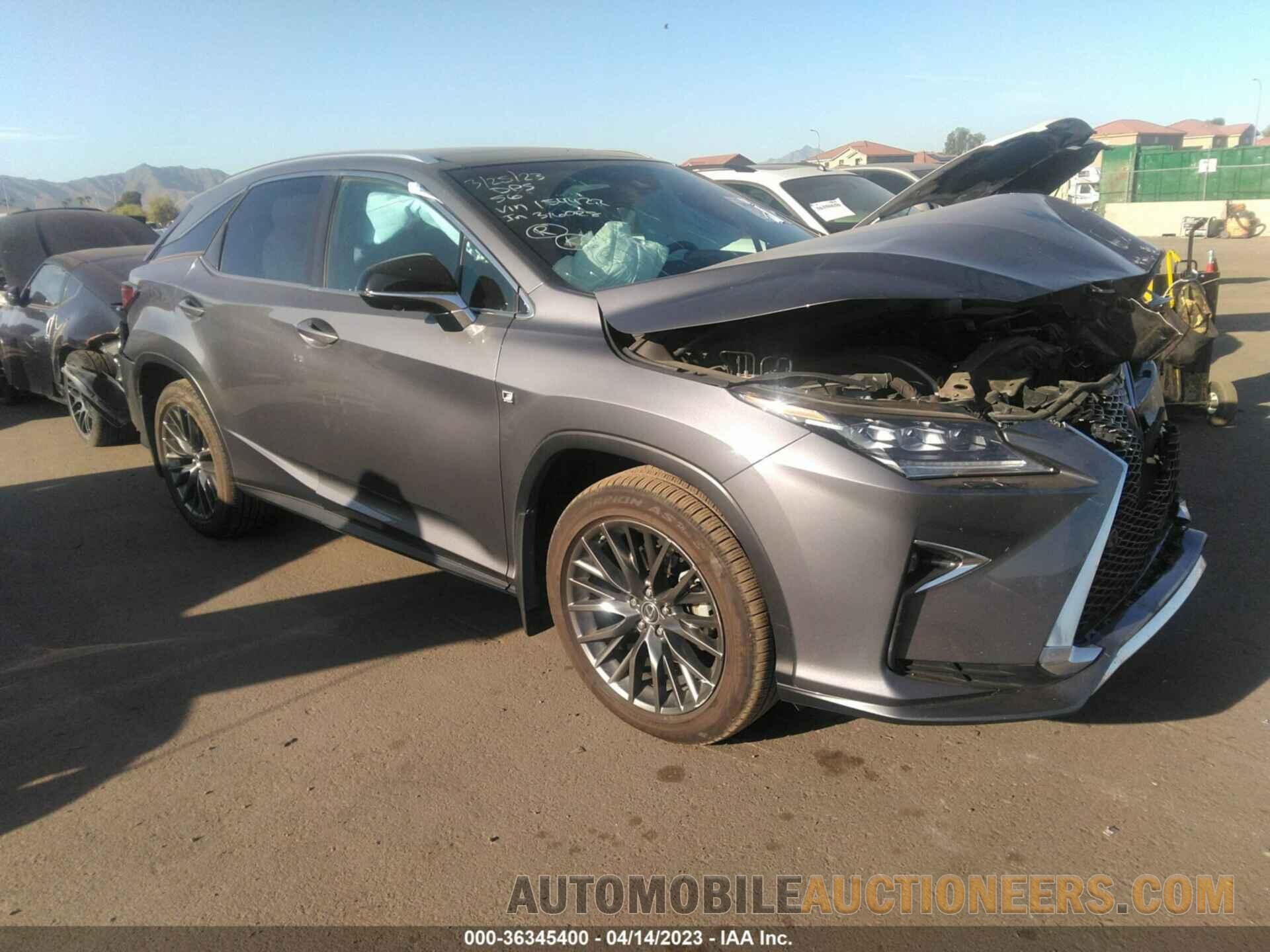 2T2BZMCA8JC154422 LEXUS RX 2018