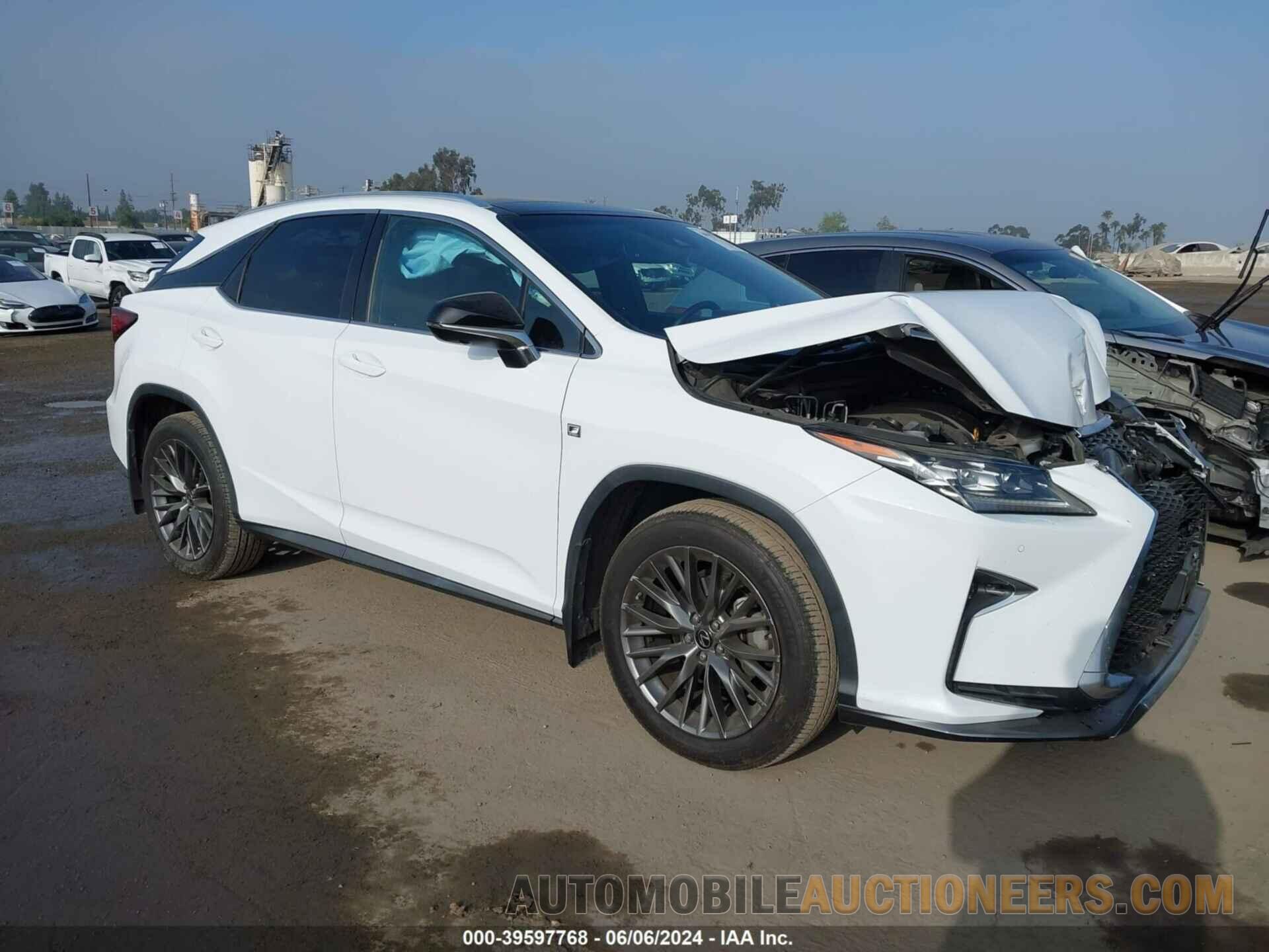 2T2BZMCA8KC178852 LEXUS RX 350 2019