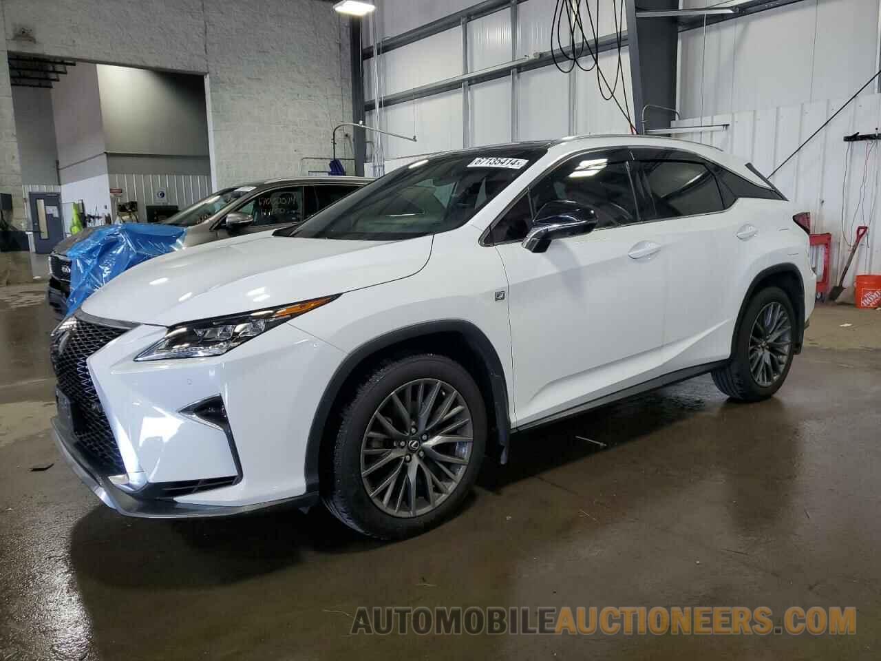 2T2BZMCA8KC182206 LEXUS RX350 2019