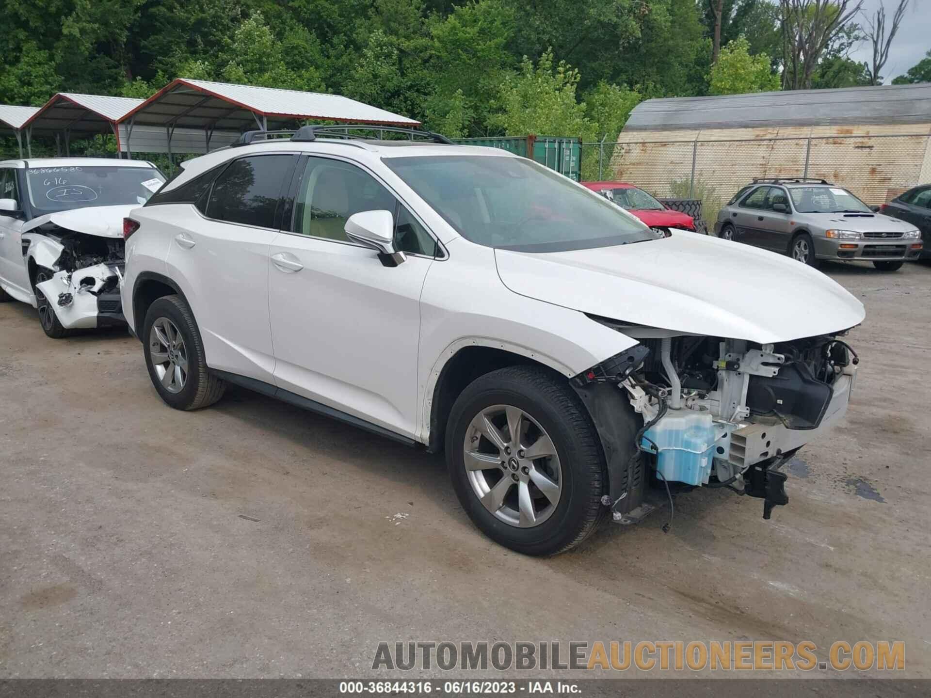 2T2BZMCA8KC191276 LEXUS RX 2019