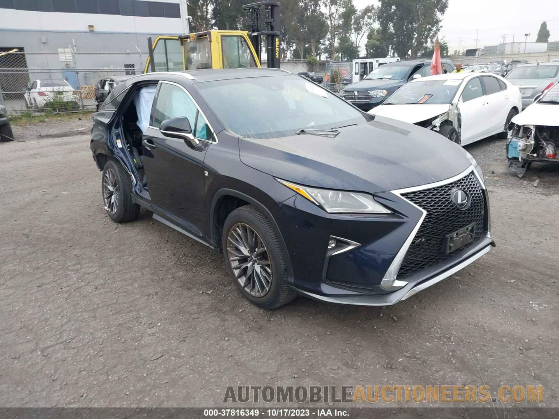 2T2BZMCA8KC208979 LEXUS RX 2019