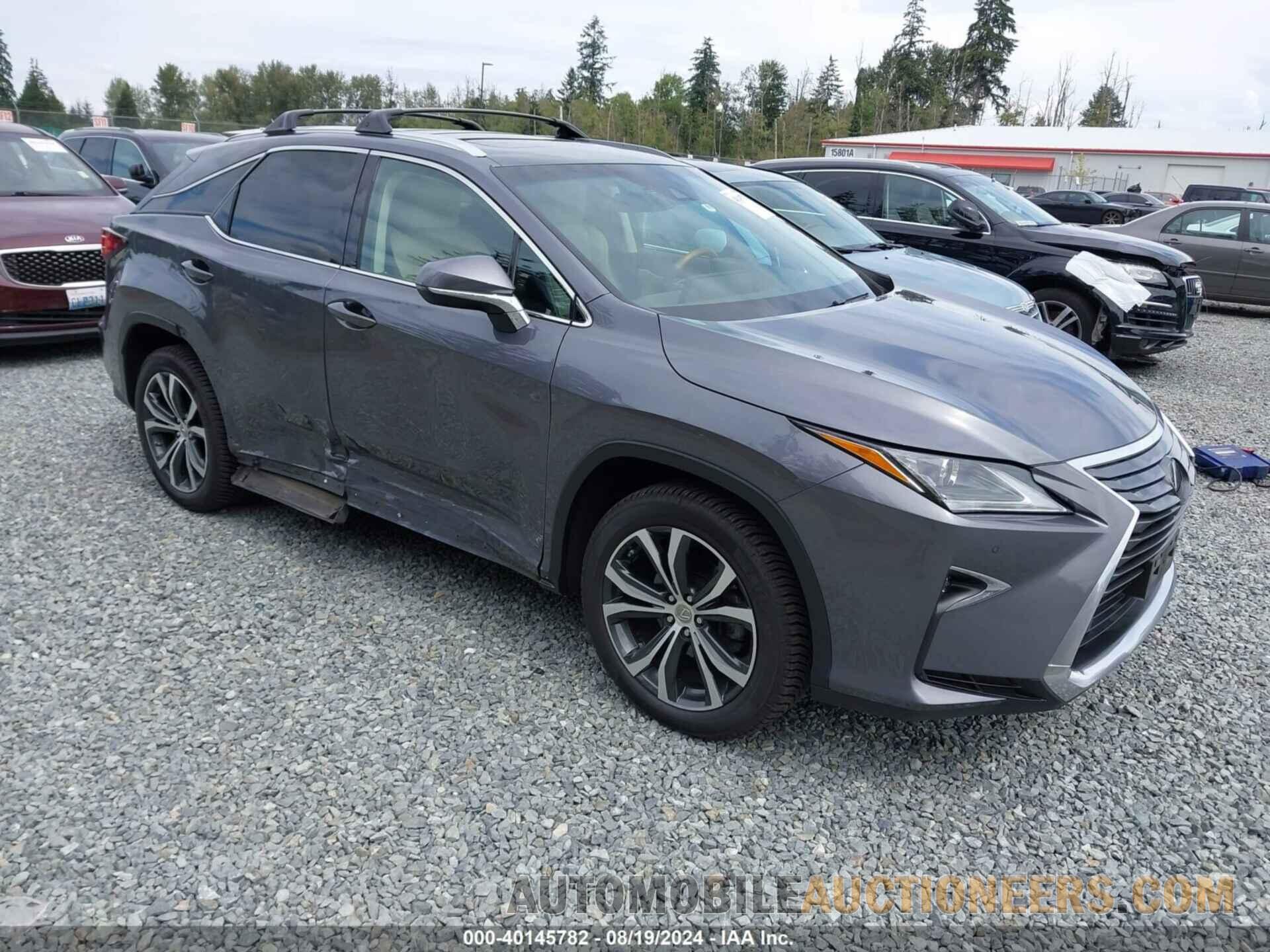 2T2BZMCA9GC002660 LEXUS RX 350 2016