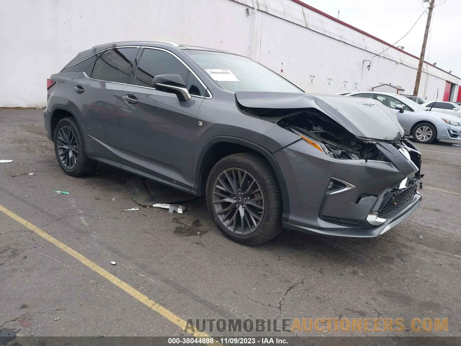 2T2BZMCA9GC003517 LEXUS RX 350 2016