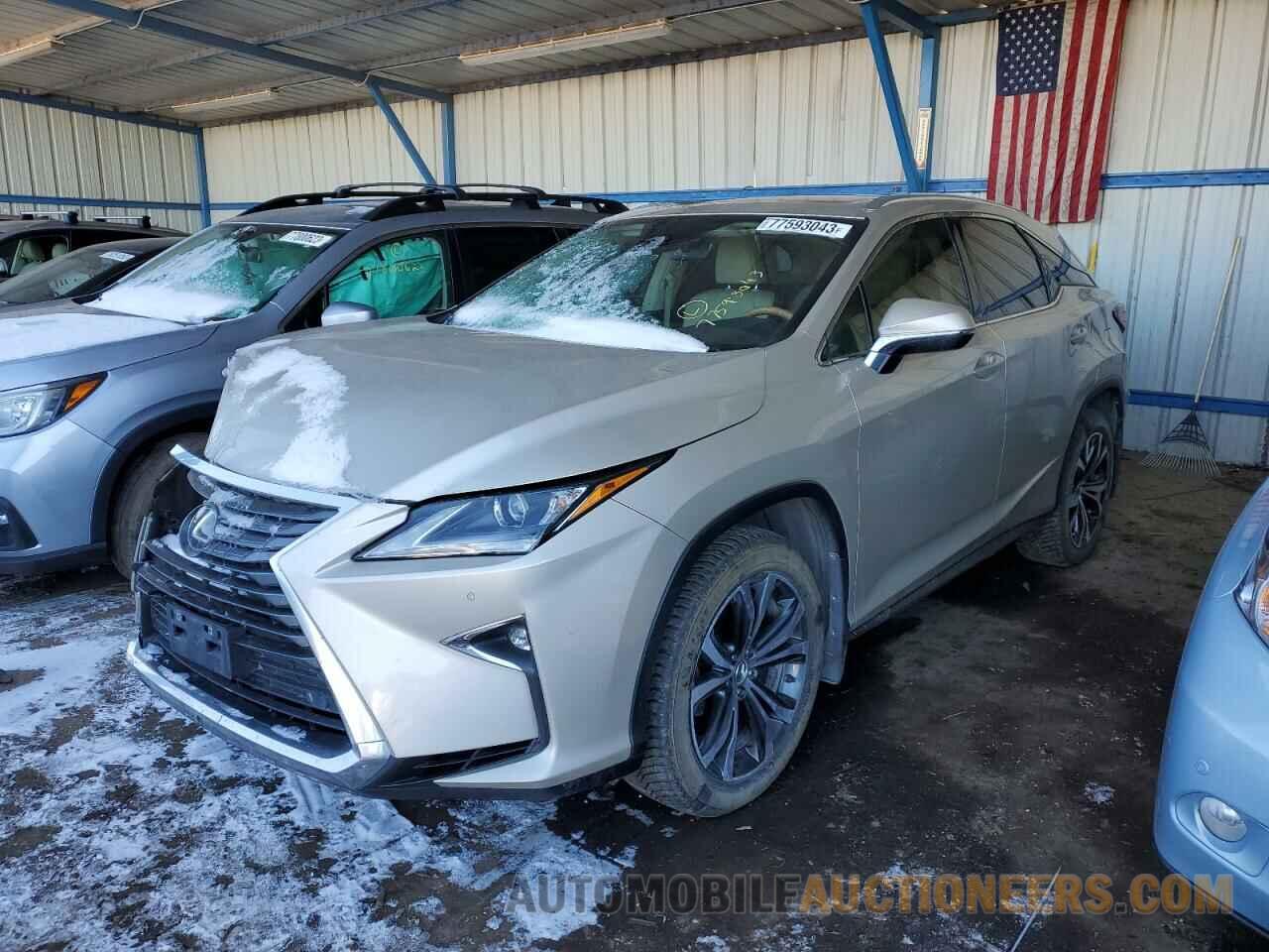 2T2BZMCA9GC007082 LEXUS RX350 2016