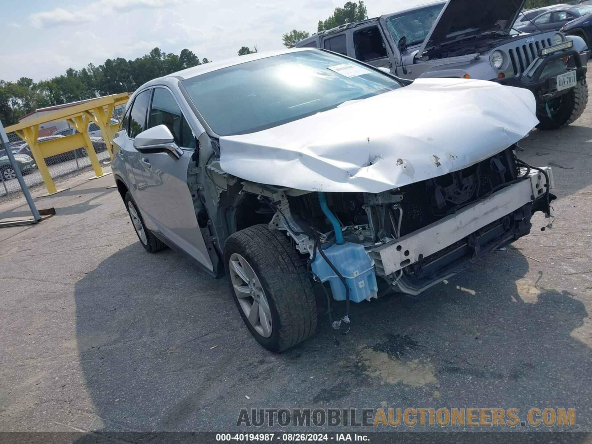 2T2BZMCA9GC008491 LEXUS RX 350 2016