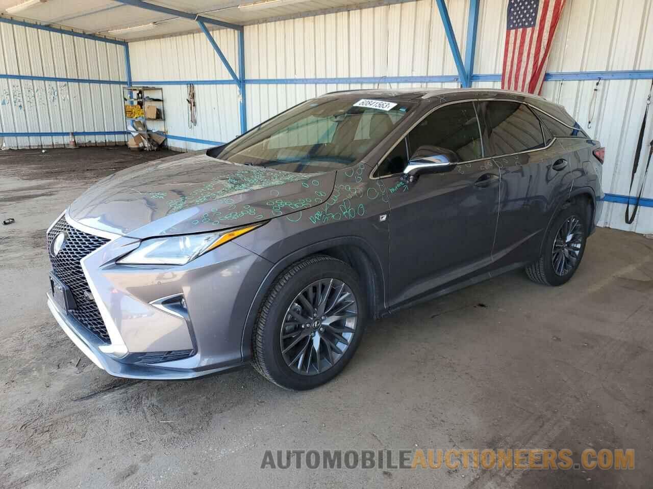 2T2BZMCA9GC011181 LEXUS RX350 2016