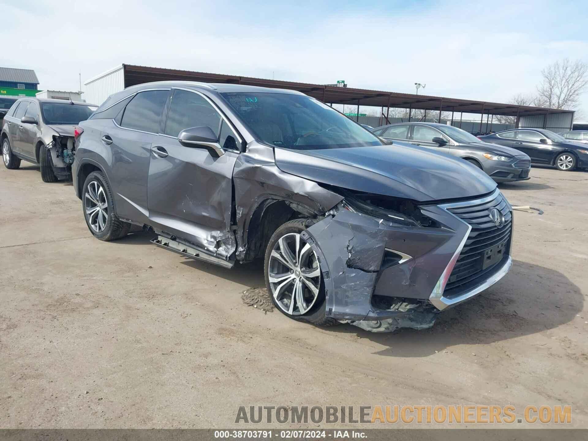 2T2BZMCA9GC033715 LEXUS RX 350 2016