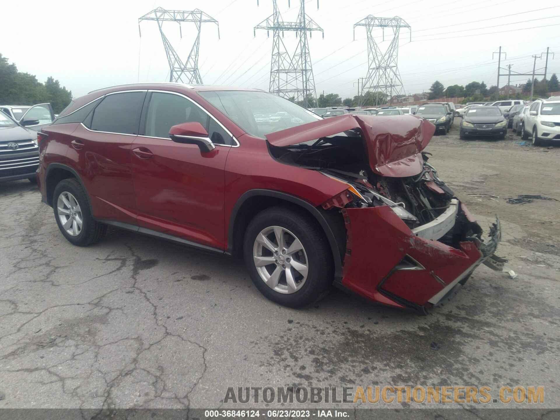 2T2BZMCA9GC034718 LEXUS RX 350 2016