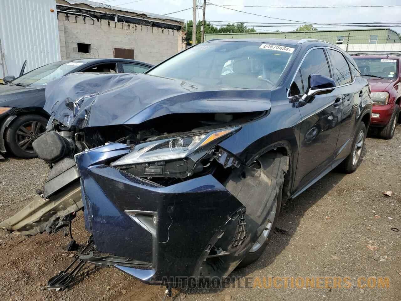 2T2BZMCA9GC037036 LEXUS RX350 2016