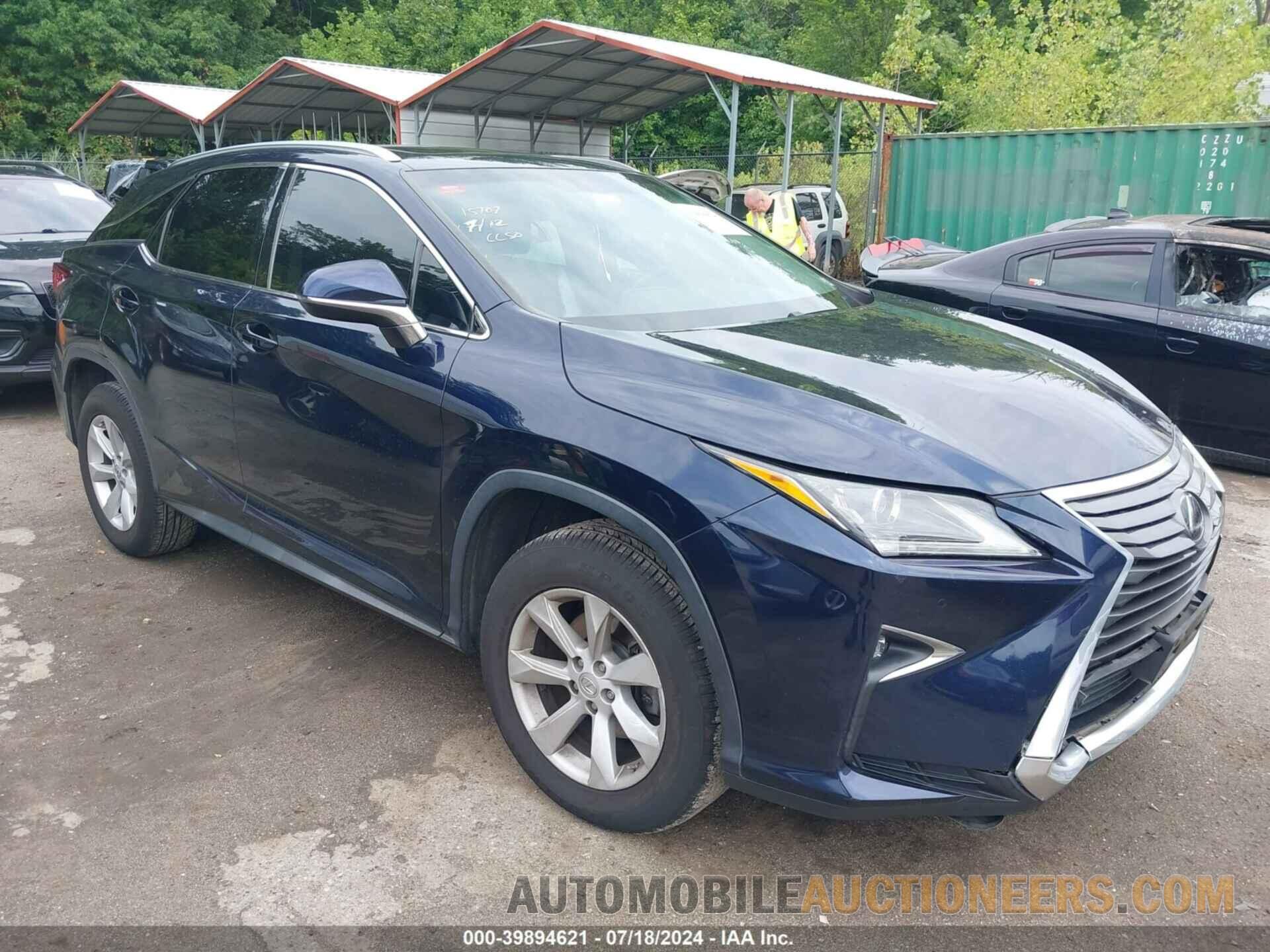 2T2BZMCA9GC052975 LEXUS RX 2016