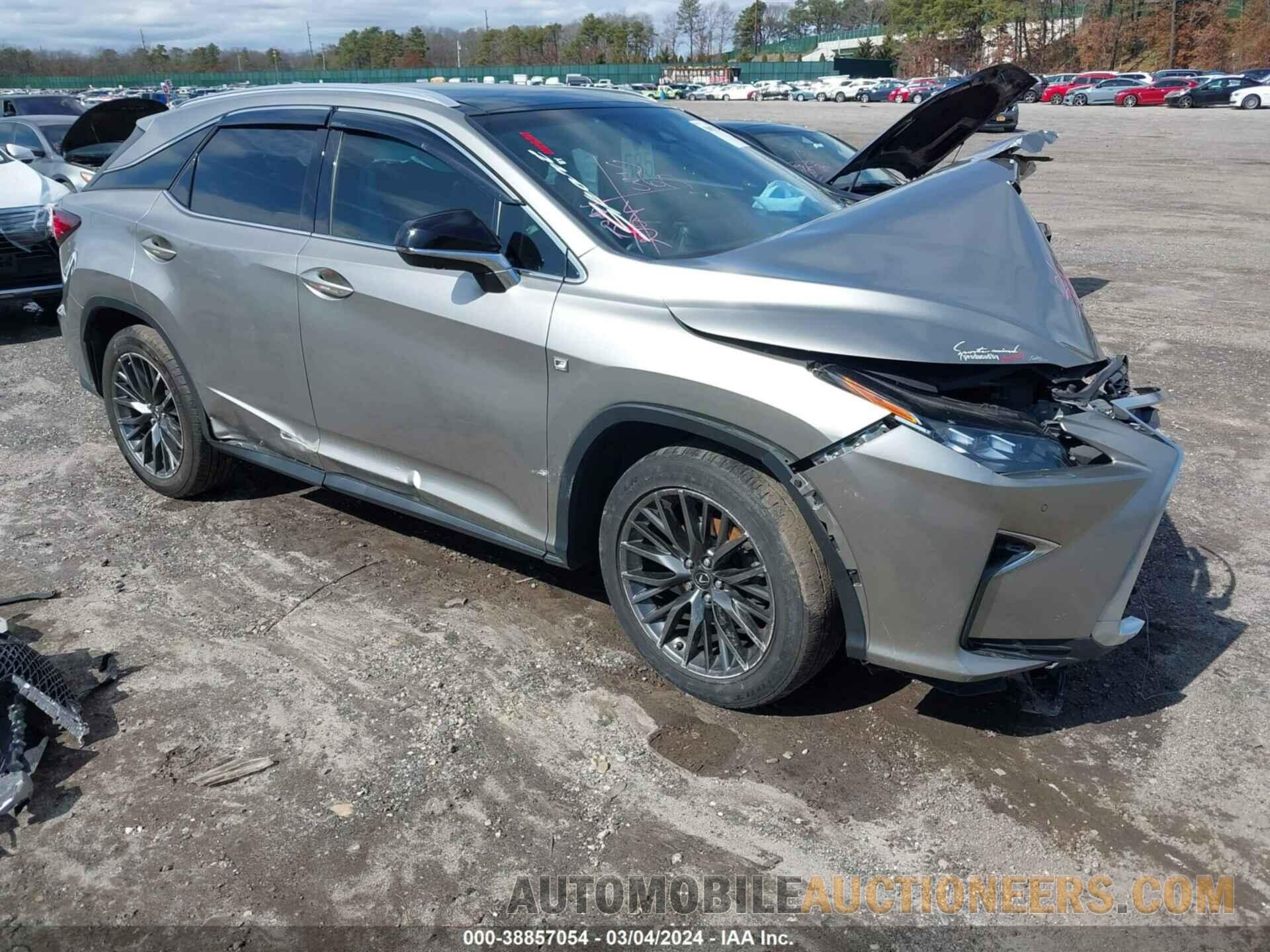 2T2BZMCA9HC066845 LEXUS RX 350 2017