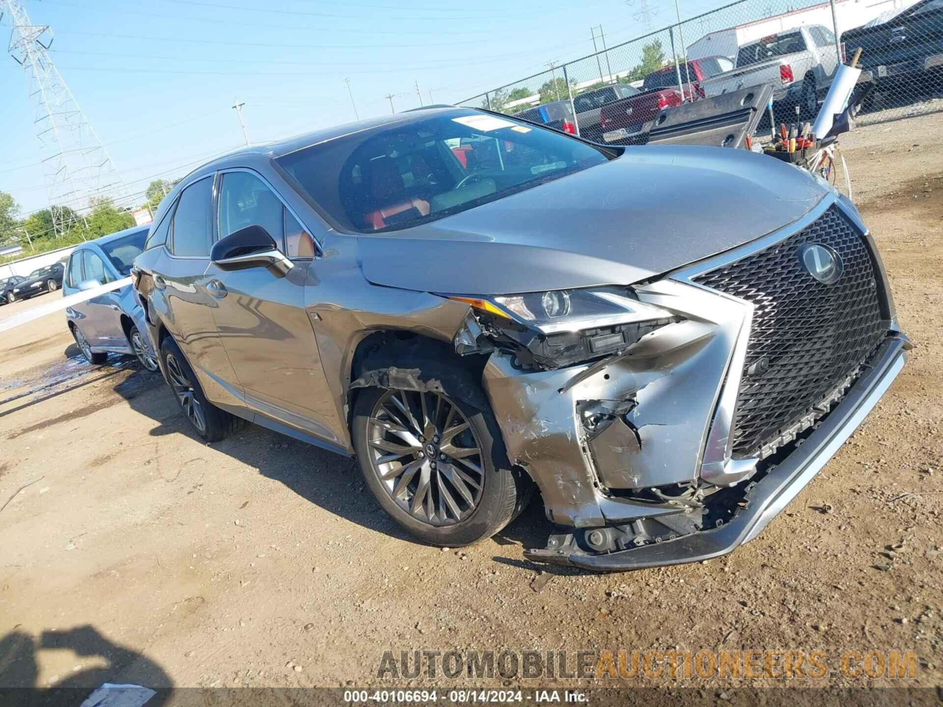 2T2BZMCA9HC066862 LEXUS RX 350 2017