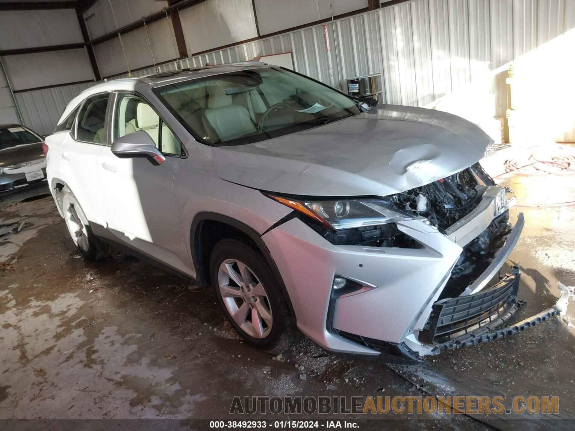 2T2BZMCA9HC076744 LEXUS RX 350 2017