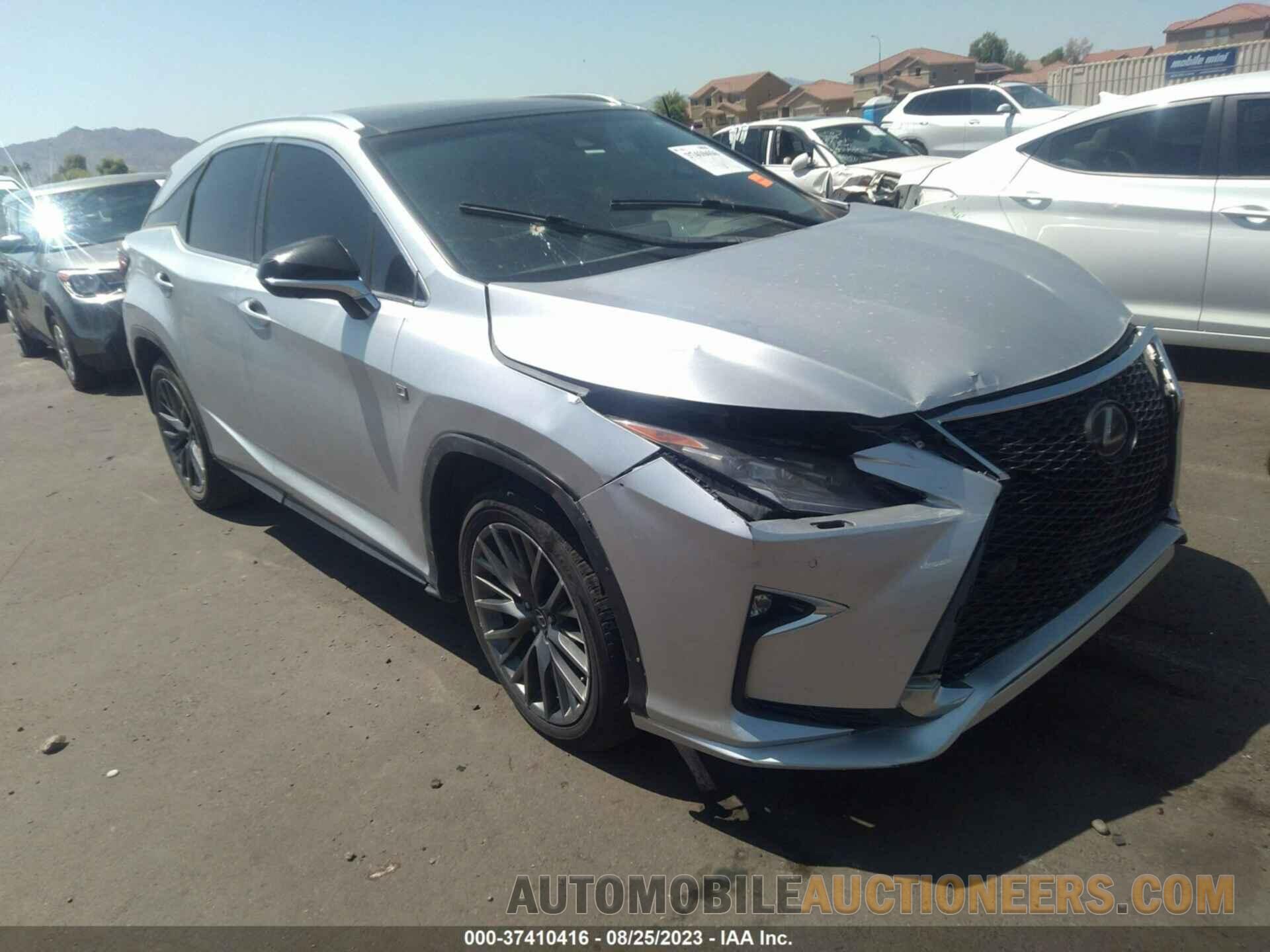 2T2BZMCA9HC129992 LEXUS RX 2017