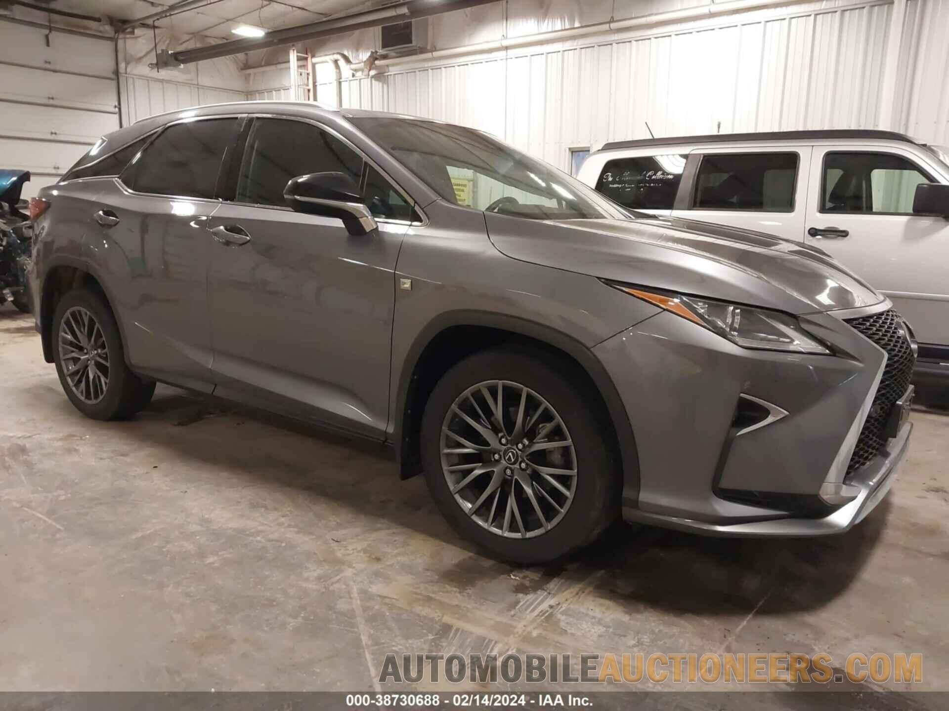 2T2BZMCA9JC152095 LEXUS RX 350 2018