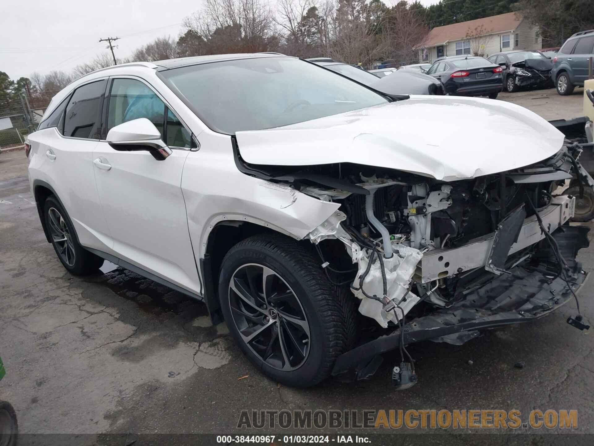 2T2BZMCA9JC165607 LEXUS RX 2018