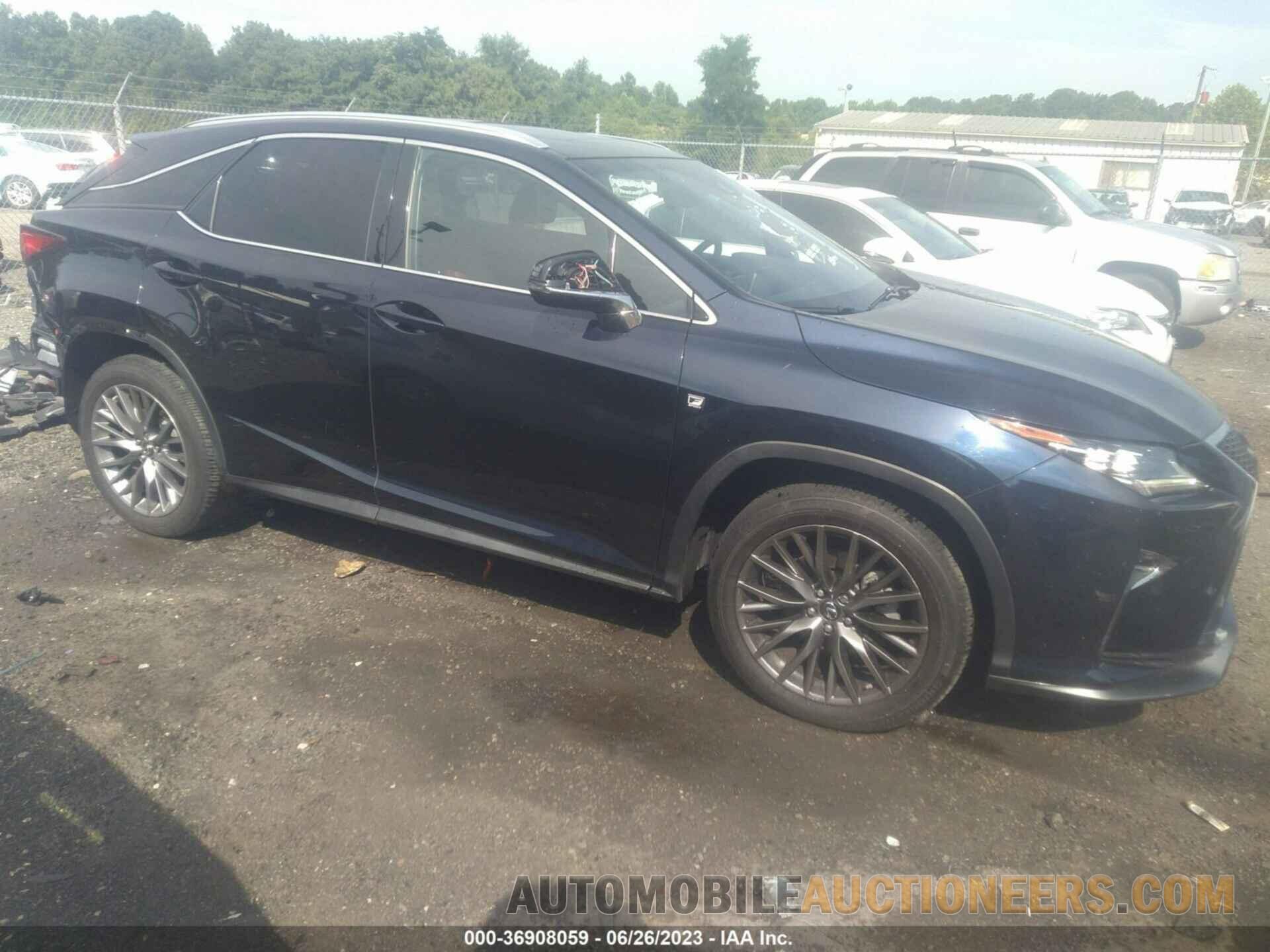 2T2BZMCA9KC173000 LEXUS RX 2019