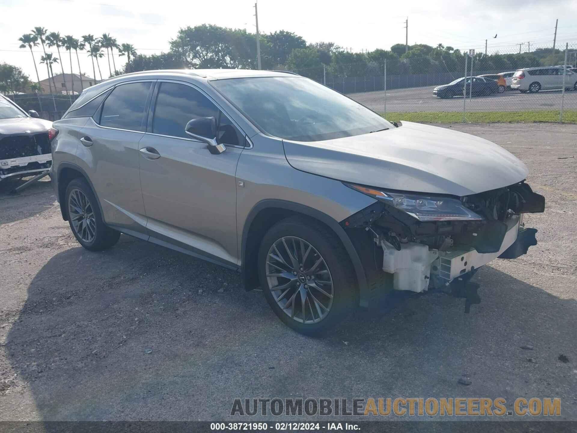 2T2BZMCA9KC187673 LEXUS RX 350 2019