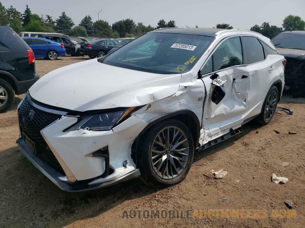 2T2BZMCA9KC190234 LEXUS RX350 2019