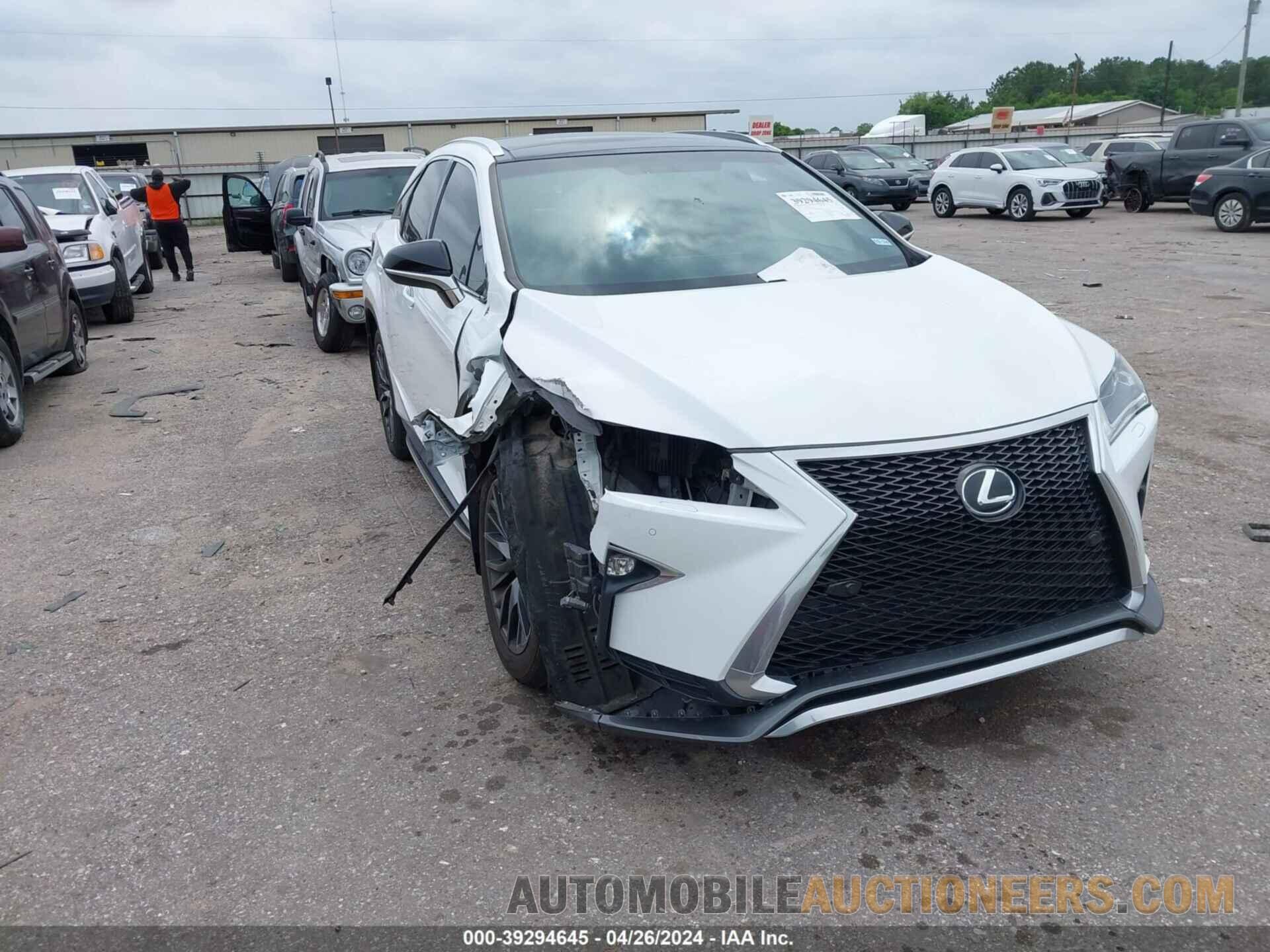 2T2BZMCAXGC013439 LEXUS RX 350 2016