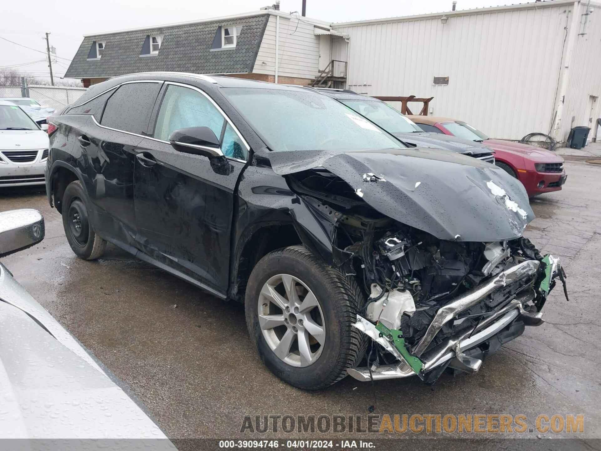 2T2BZMCAXGC020990 LEXUS RX 350 2016