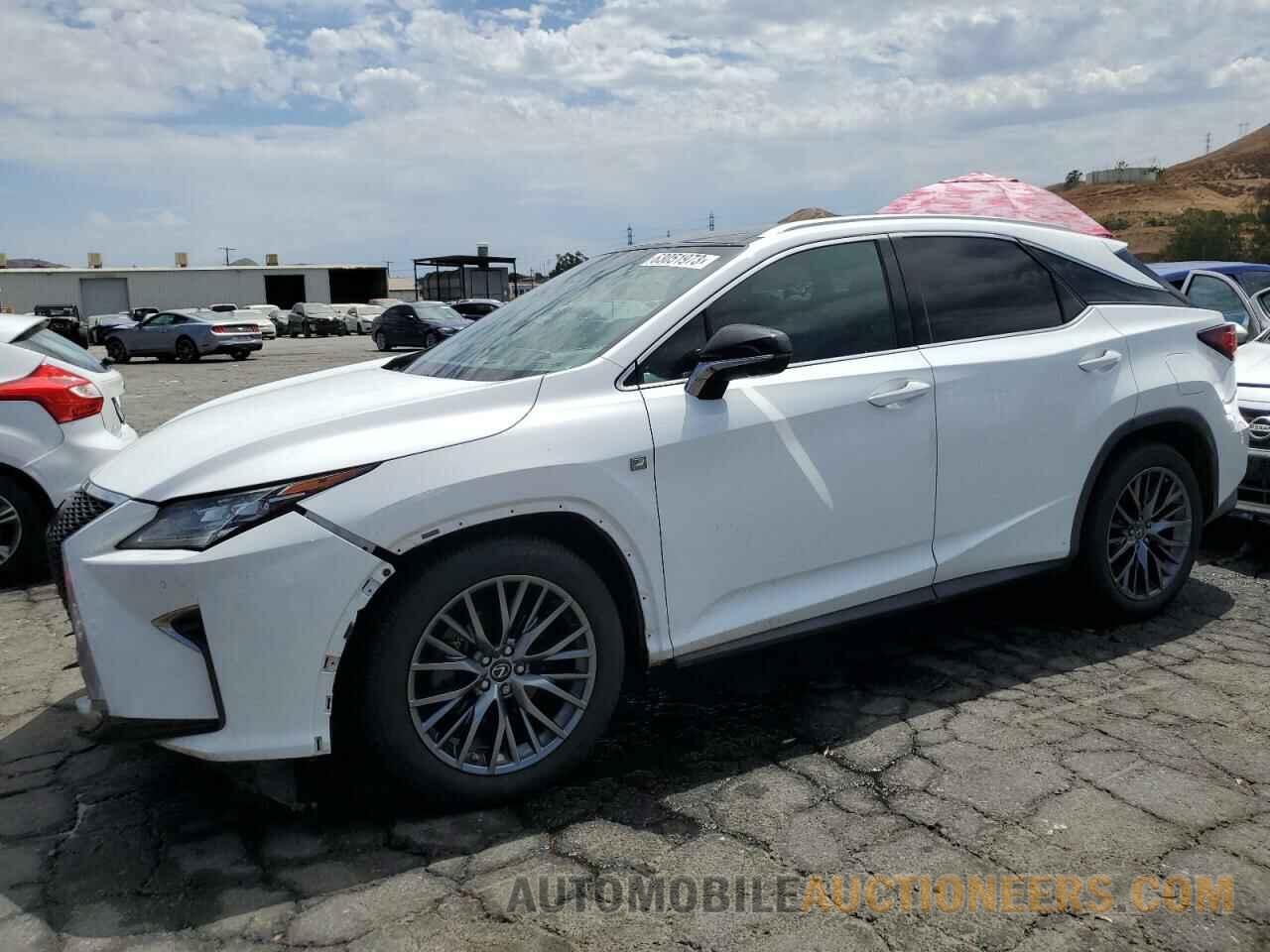 2T2BZMCAXGC037112 LEXUS RX350 2016