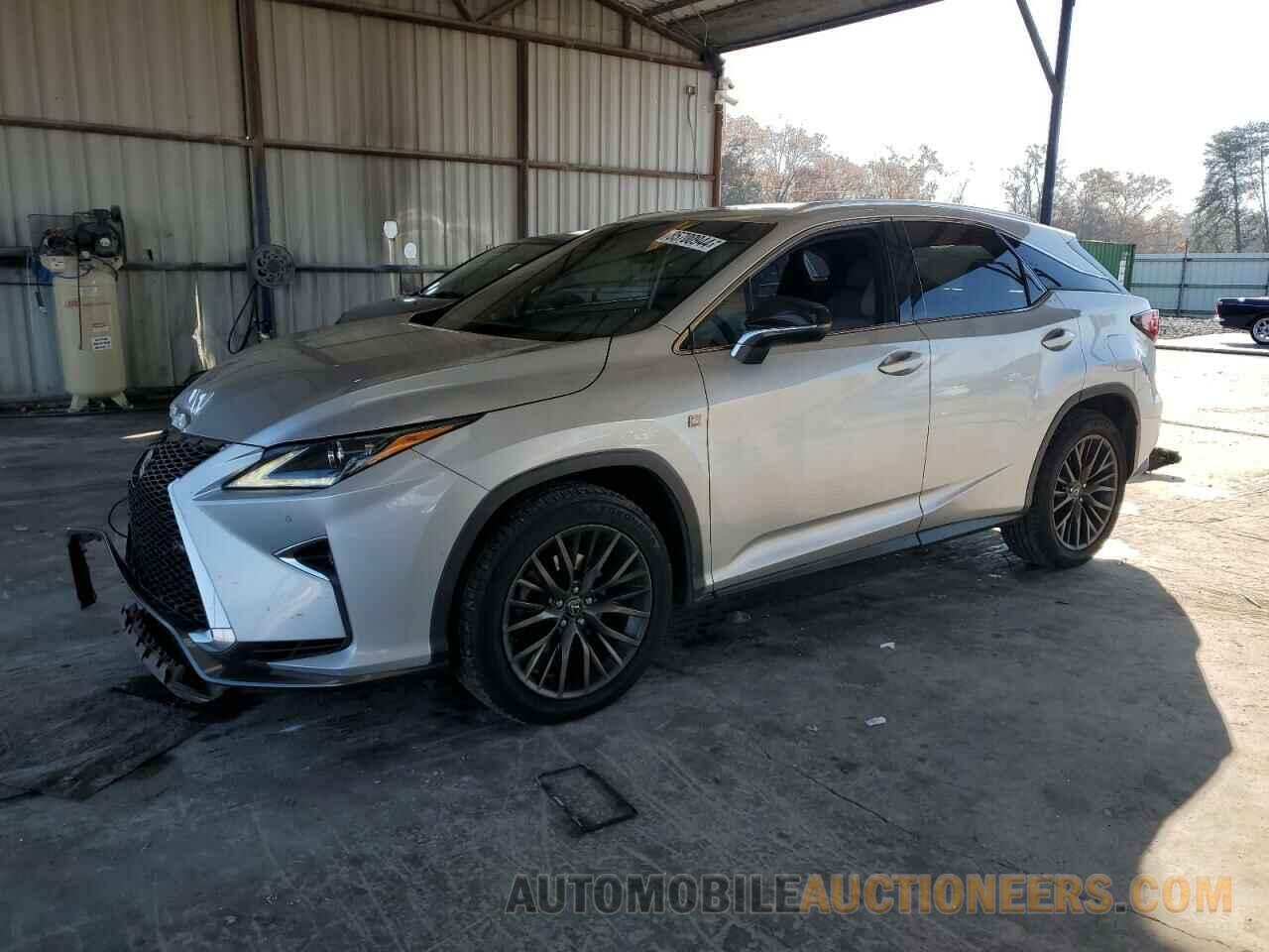 2T2BZMCAXGC039443 LEXUS RX350 2016