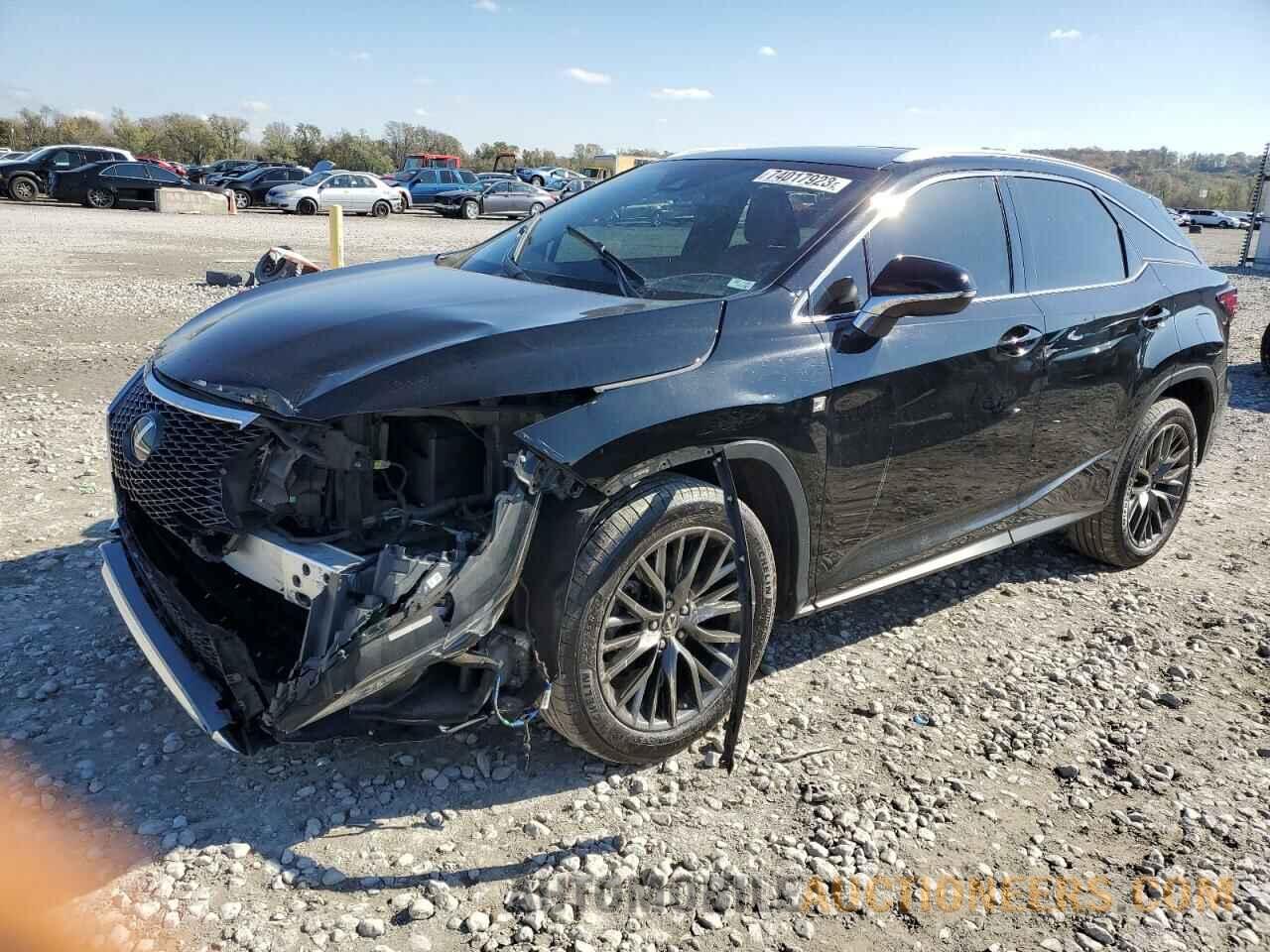 2T2BZMCAXGC047381 LEXUS RX350 2016