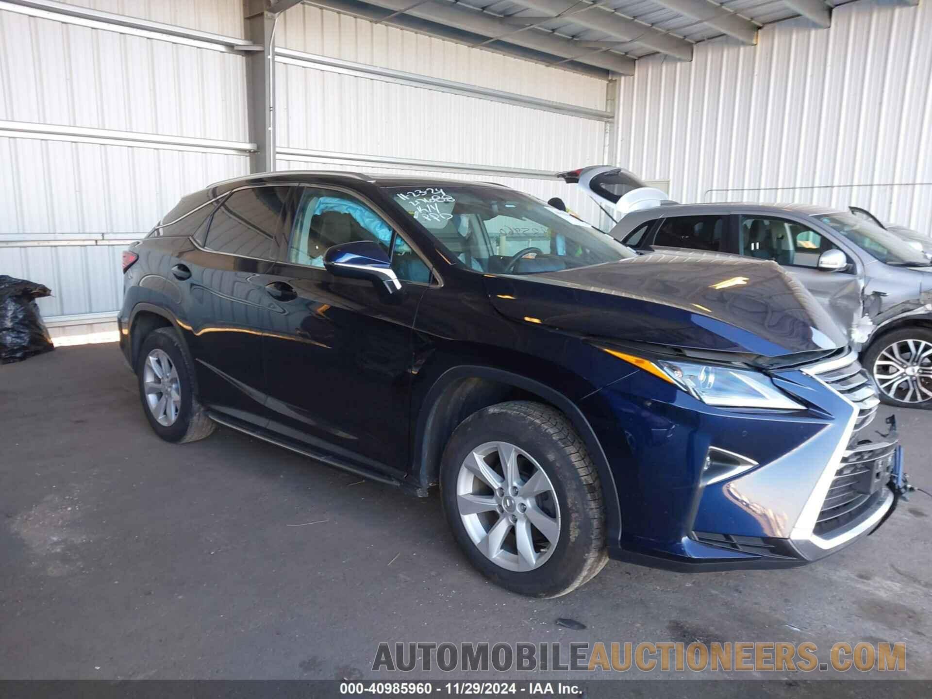 2T2BZMCAXGC050426 LEXUS RX 350 2016